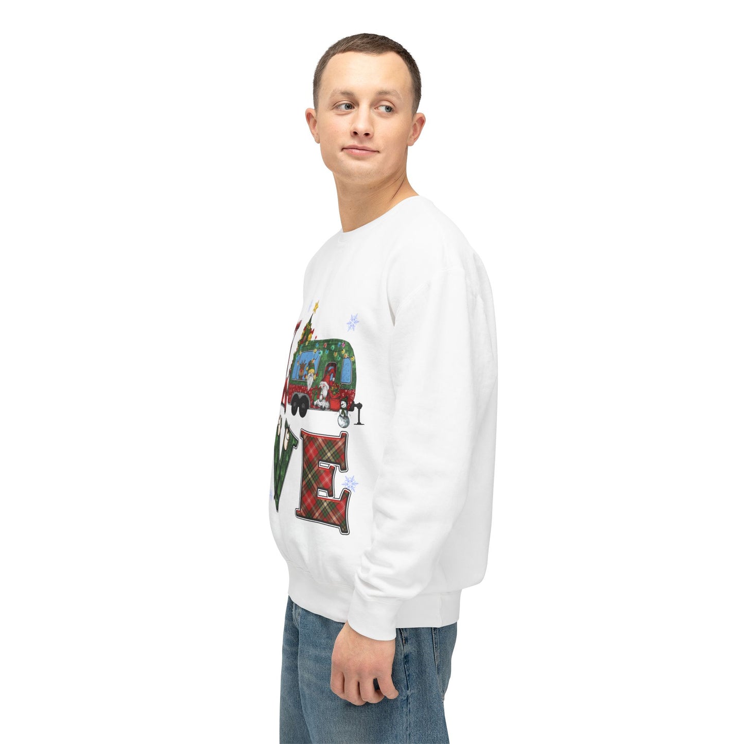 Love Vintage Holiday Crewneck Sweatshirt