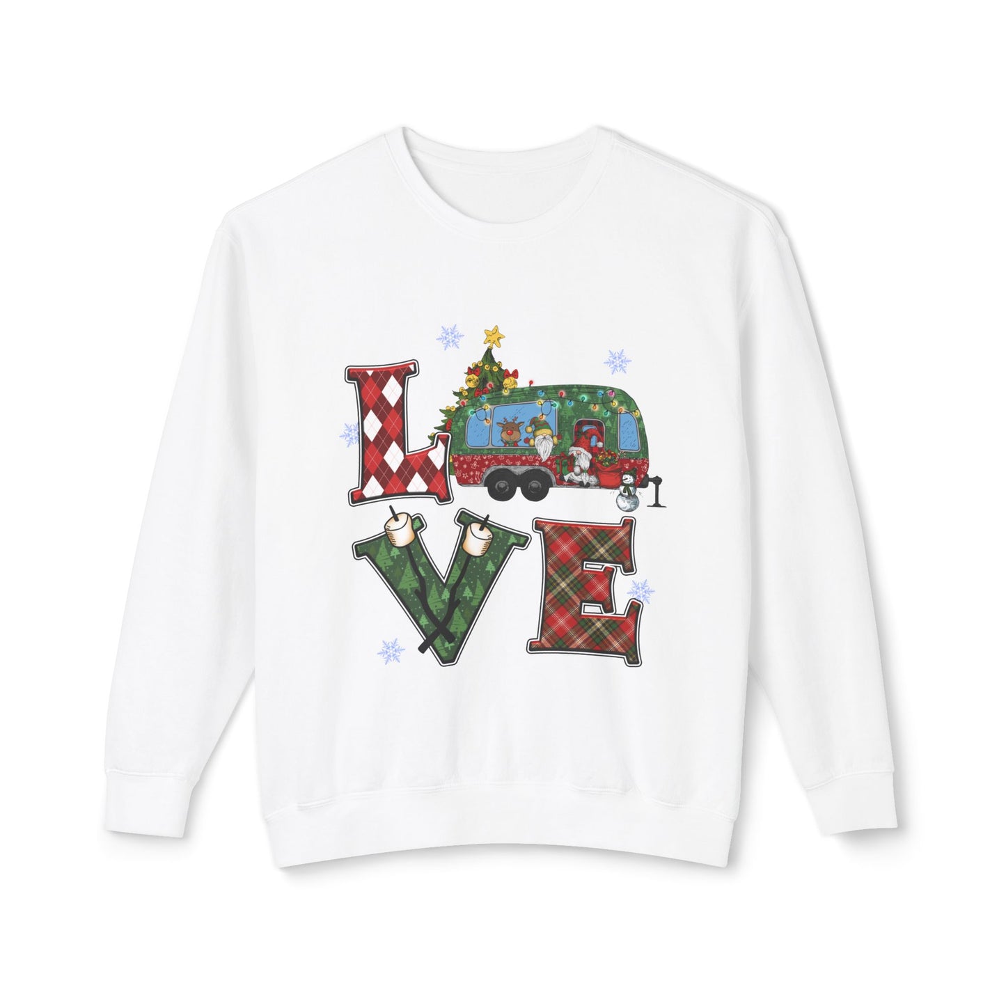 Love Vintage Holiday Crewneck Sweatshirt