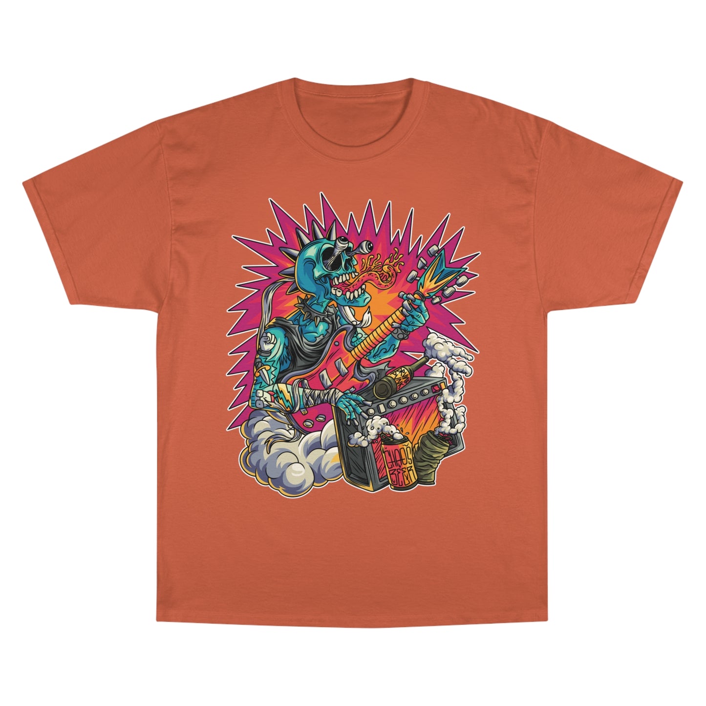 Skeleton Guitar Champion T-Shirt