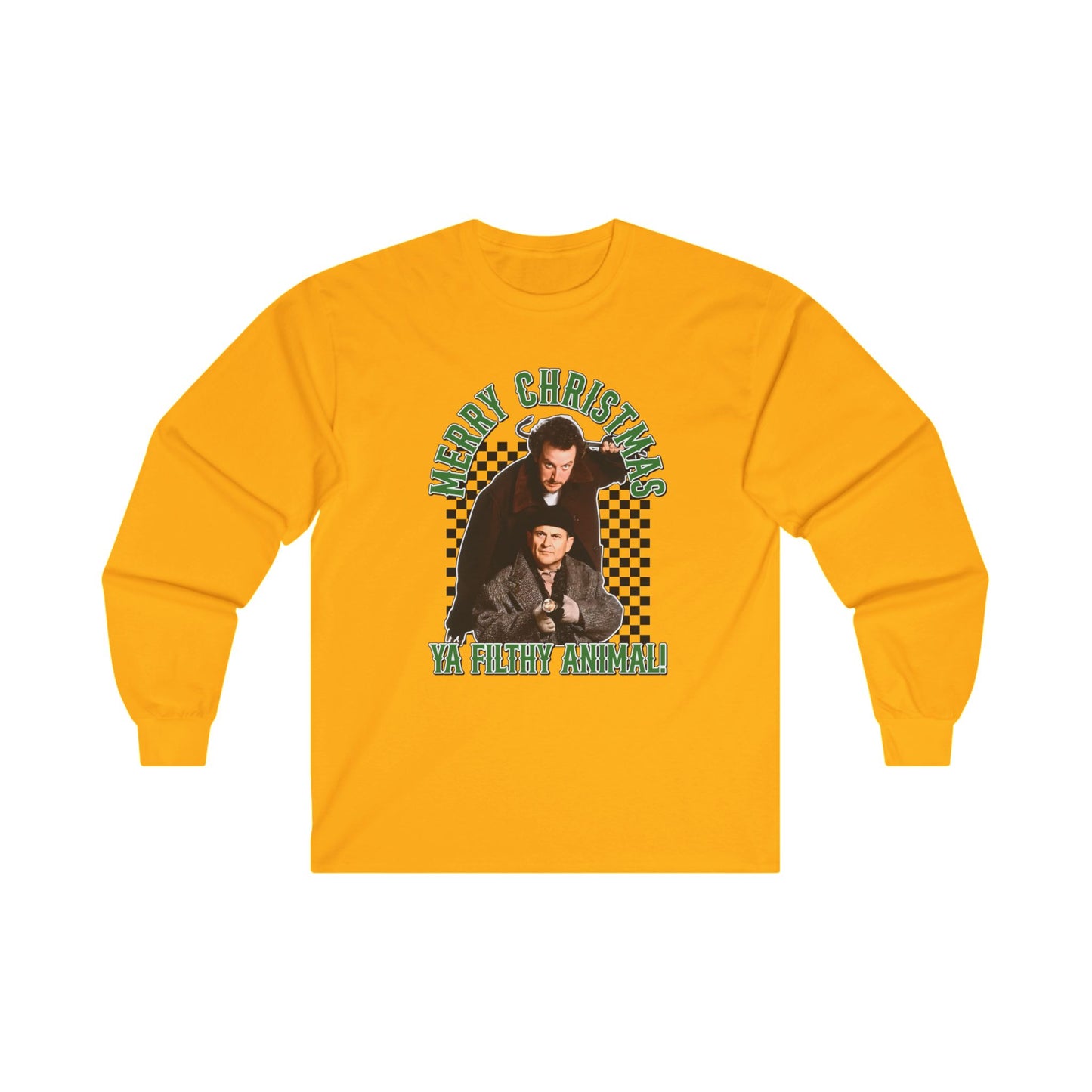 Merry Christmas Long Sleeve Tee - Funny Holiday Apparel for Fans