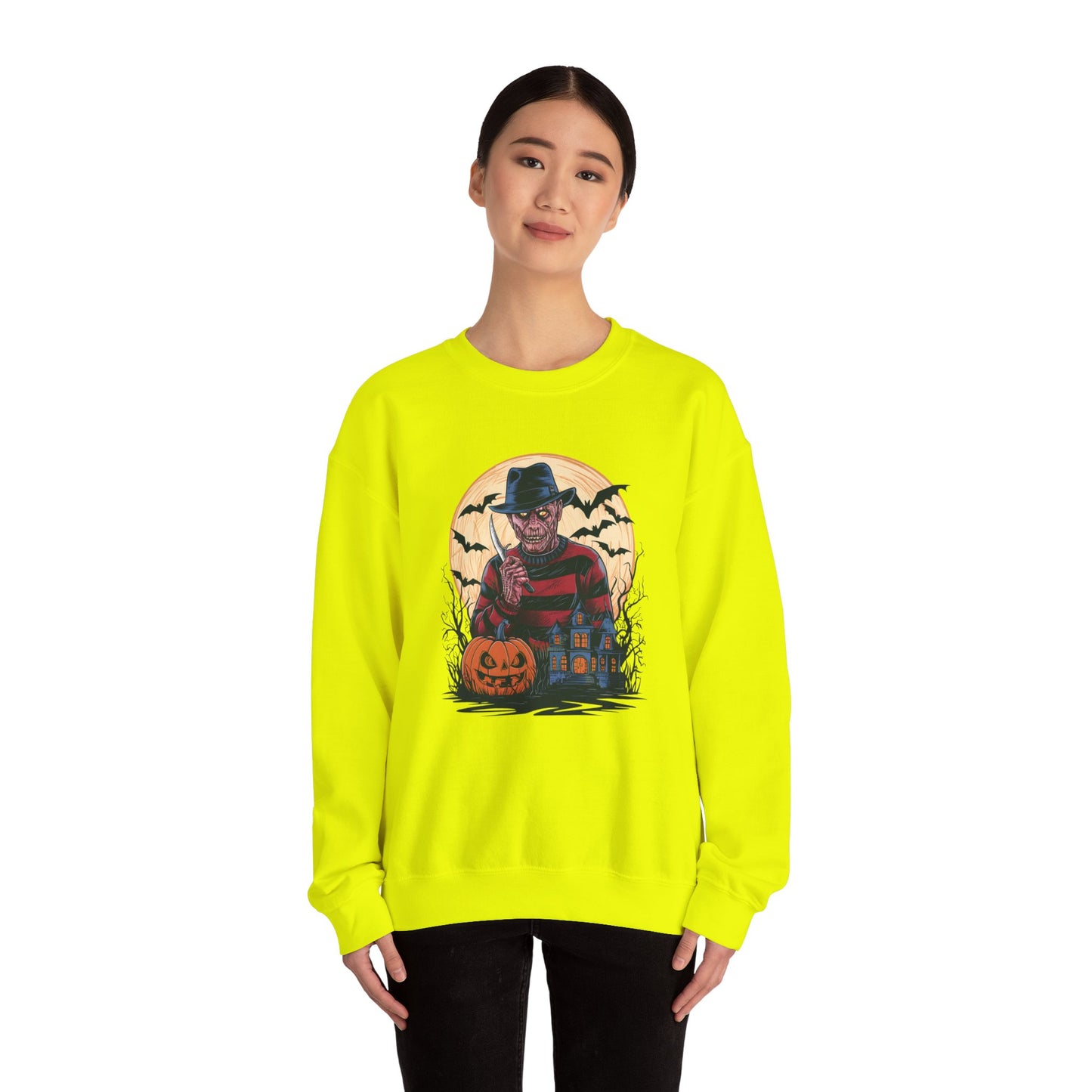 Halloween Freddy Krueger Crewneck Sweatshirt - Unisex