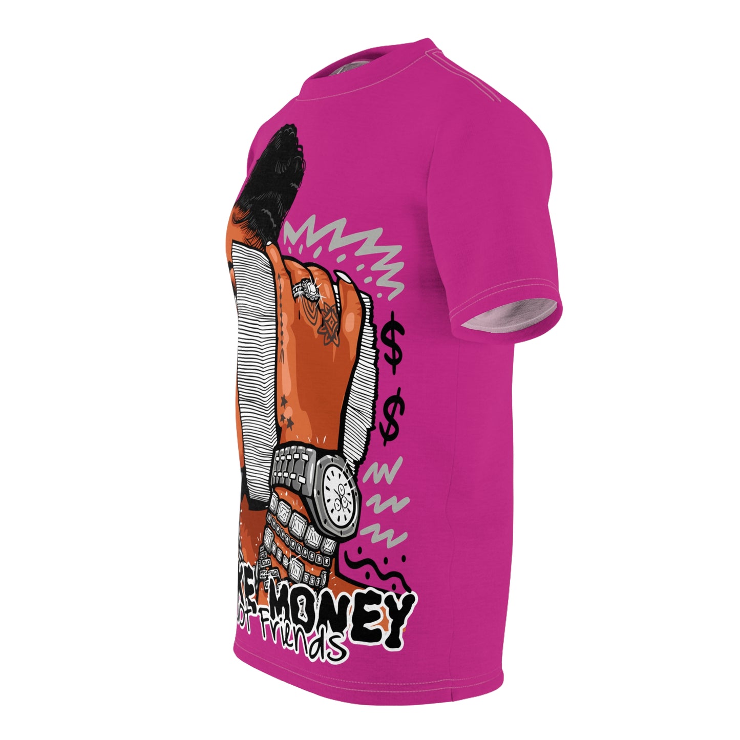Graphic Tee - Make Money Not Friends
