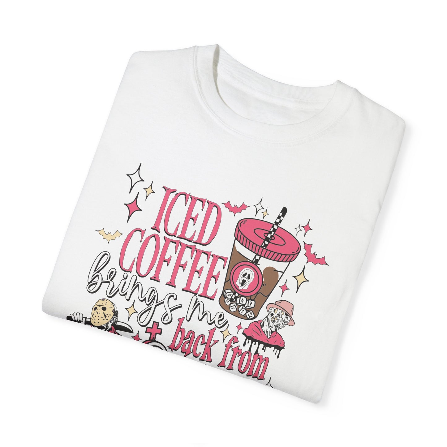 Ice Coffee Garment-Dyed T-shirt