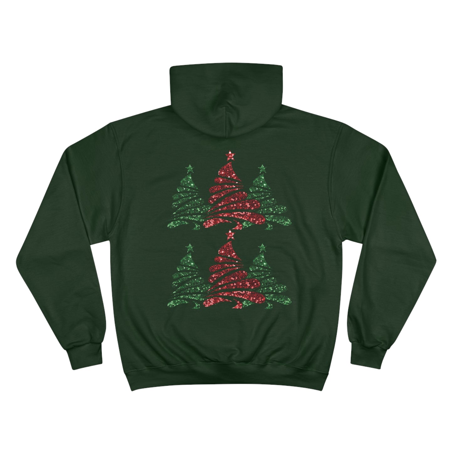 Festive Champion Hoodie - 'Tis the Season Christmas Sweatshirt