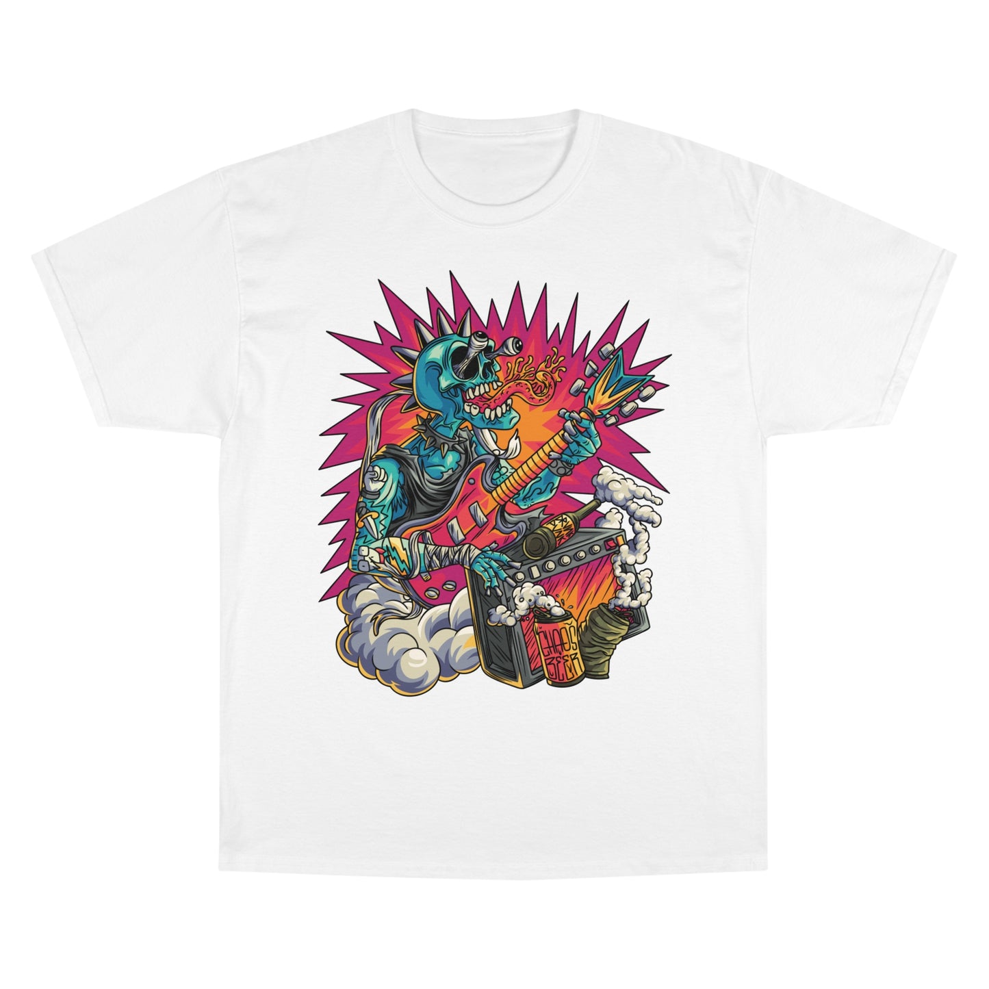Skeleton Guitar Champion T-Shirt