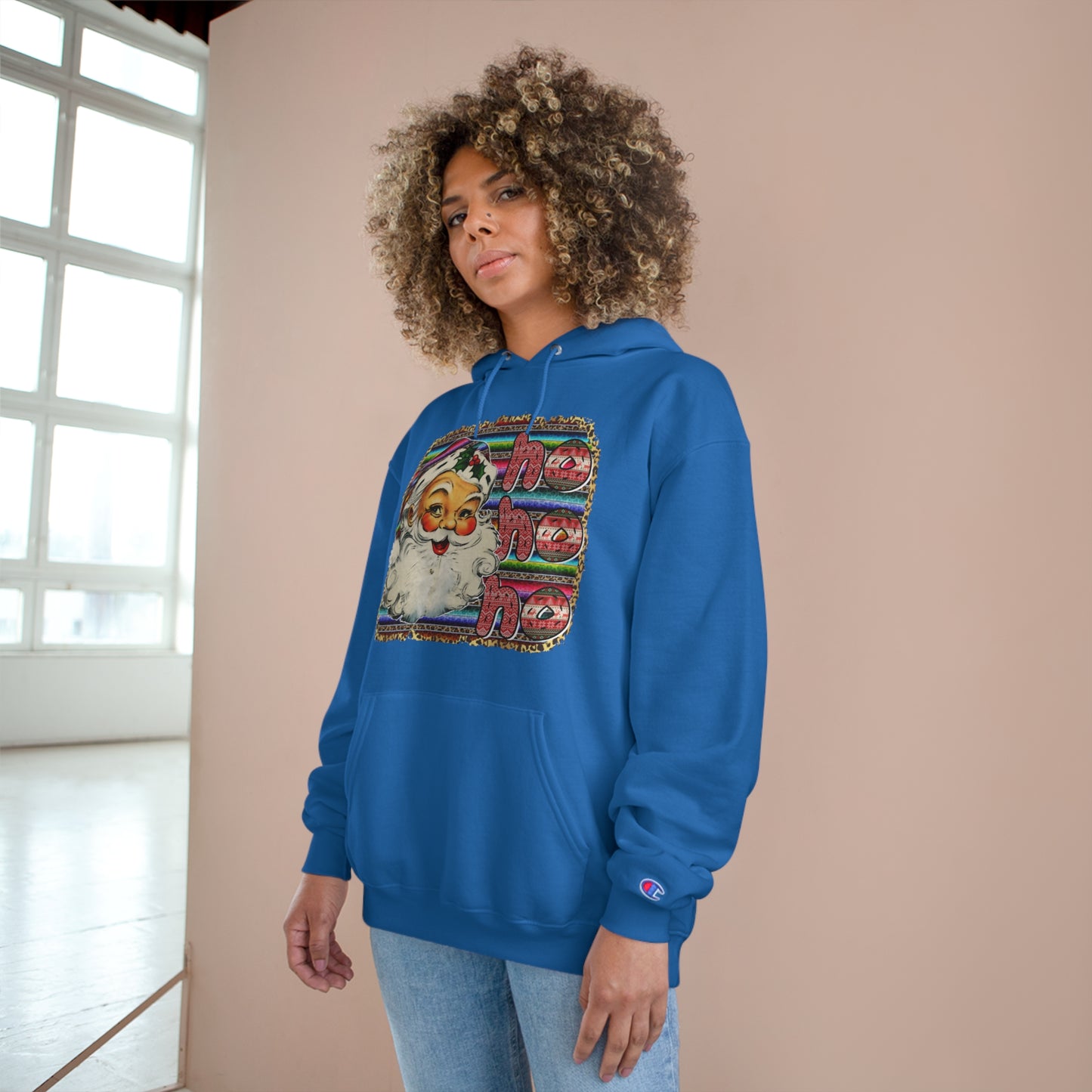 Ho Ho Ho Christmas Champion Hoodie