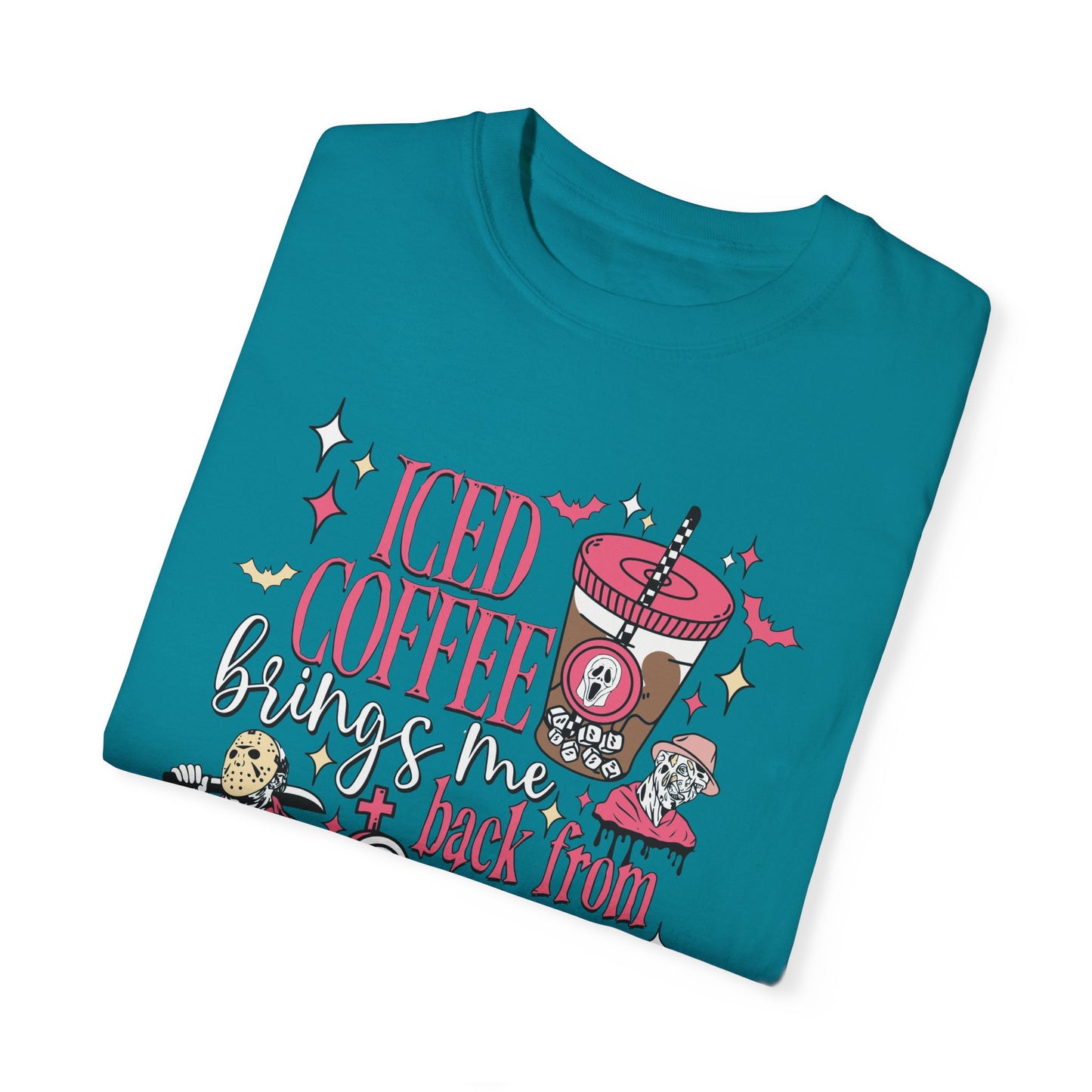 Ice Coffee Garment-Dyed T-shirt