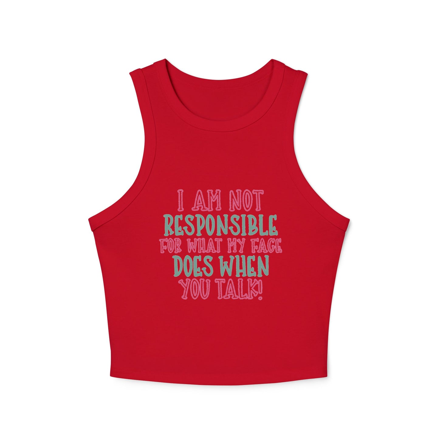 Women's Micro Rib Racer Tank Top