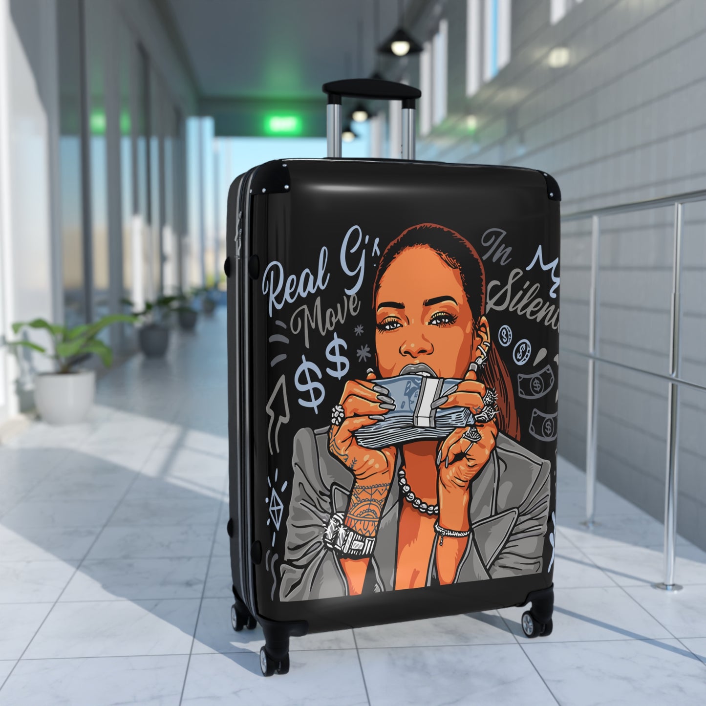 Real G's Move In Silence Suitcase