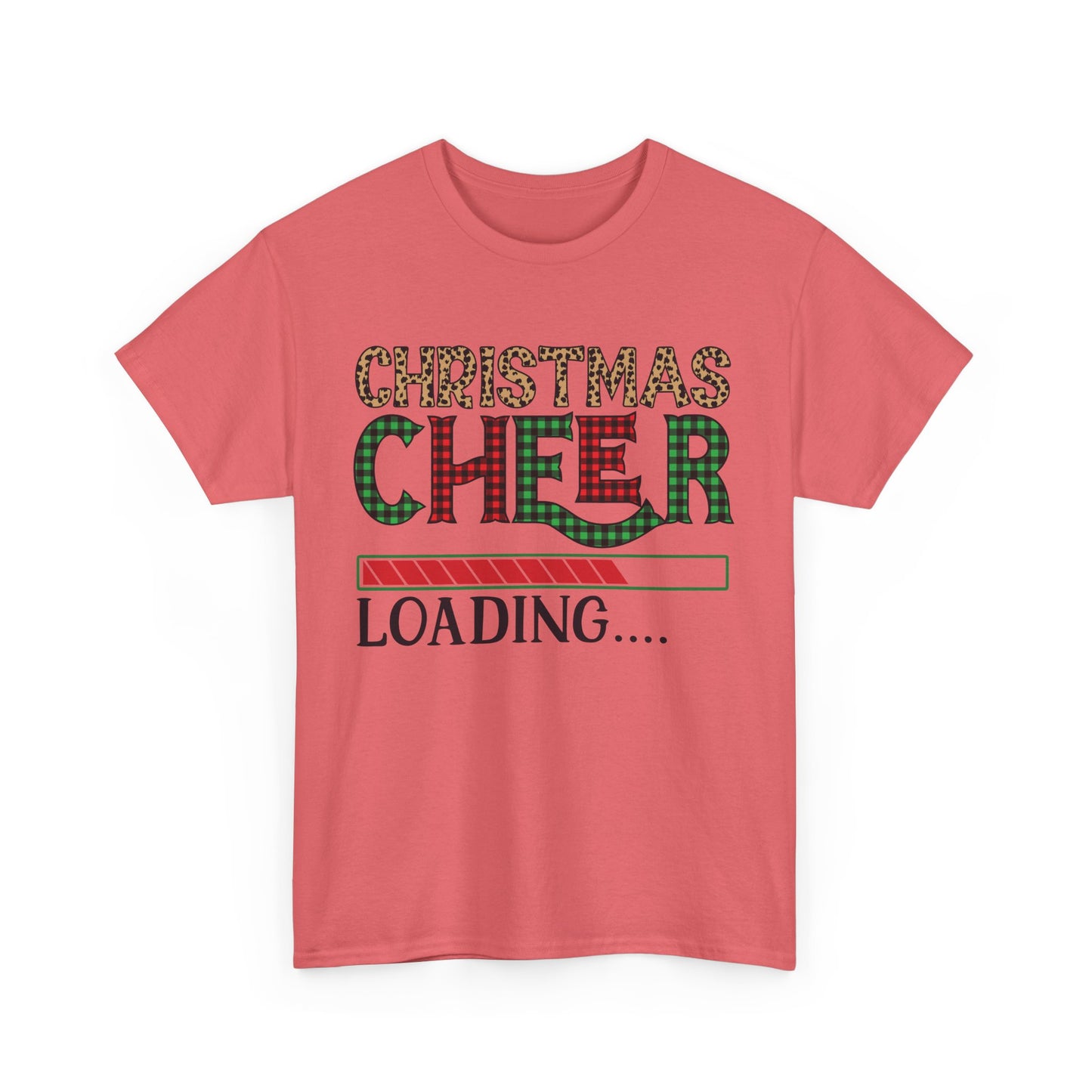 Christmas Cheer Loading Unisex Heavy Cotton Tee