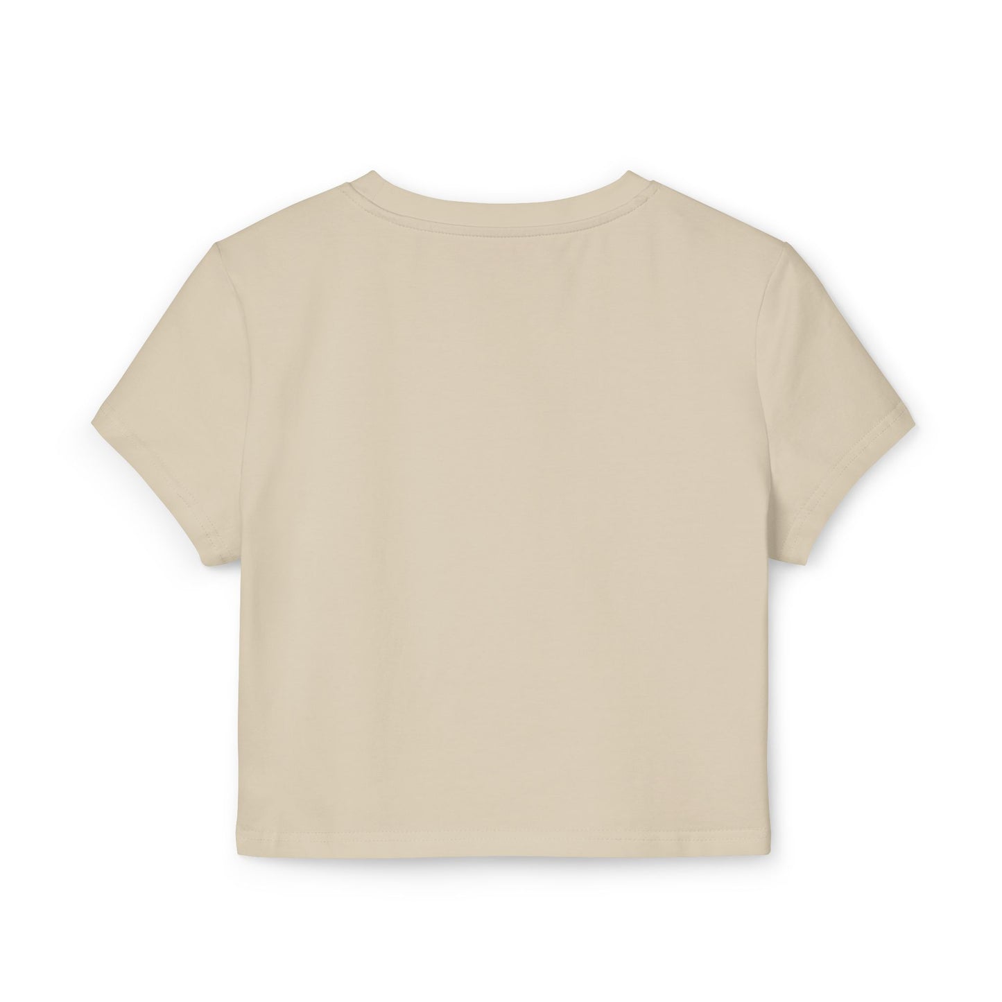 Bold Statement Women's Baby Tee - Halloween Graphic Design for Casual Style