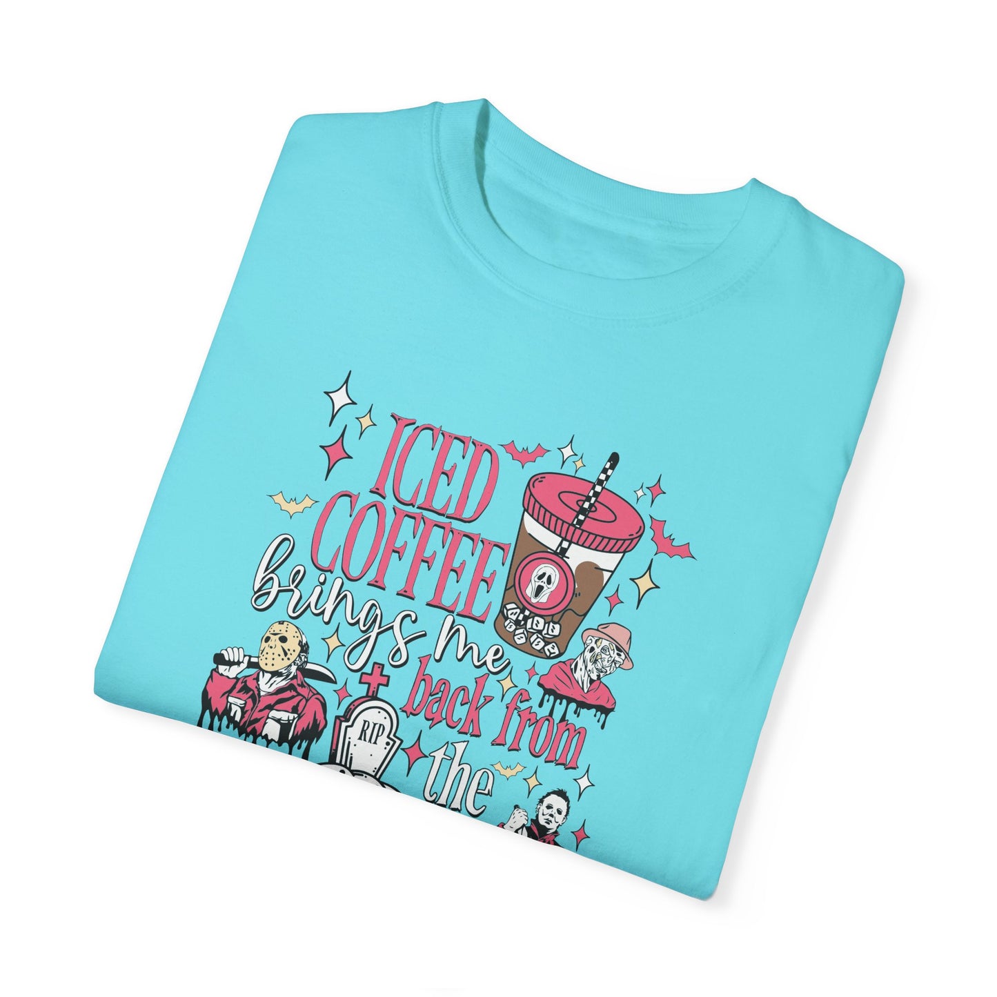 Ice Coffee Garment-Dyed T-shirt