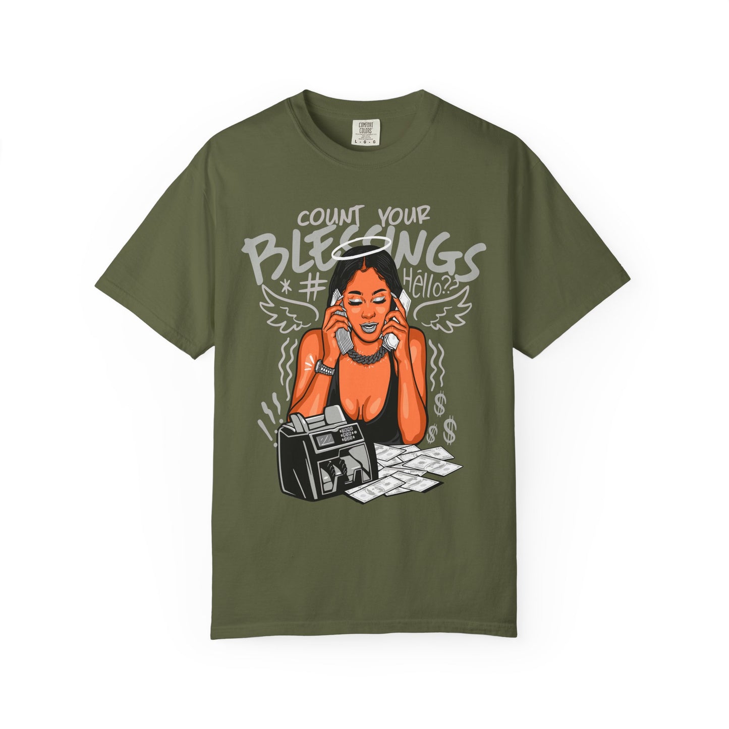 Count Your Blessings Garment-Dyed T-shirt