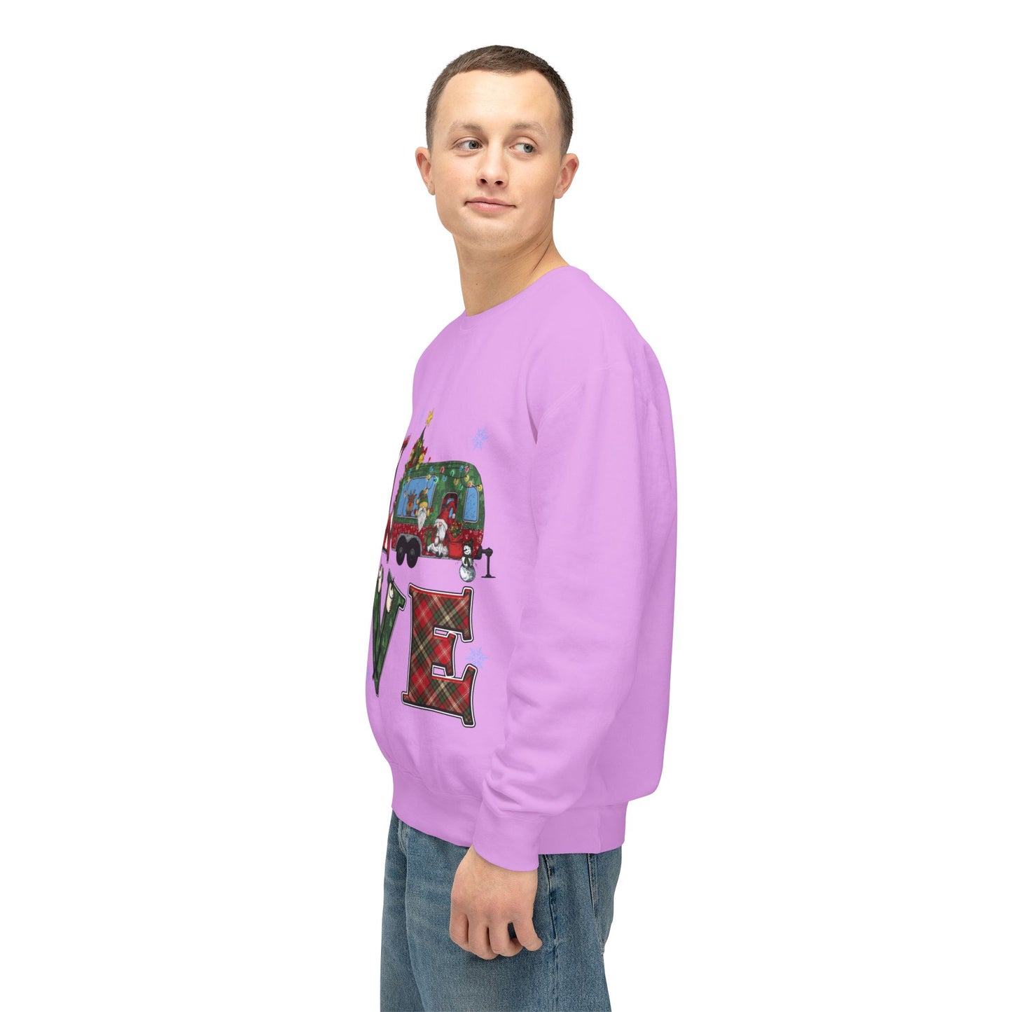 Love Vintage Holiday Crewneck Sweatshirt