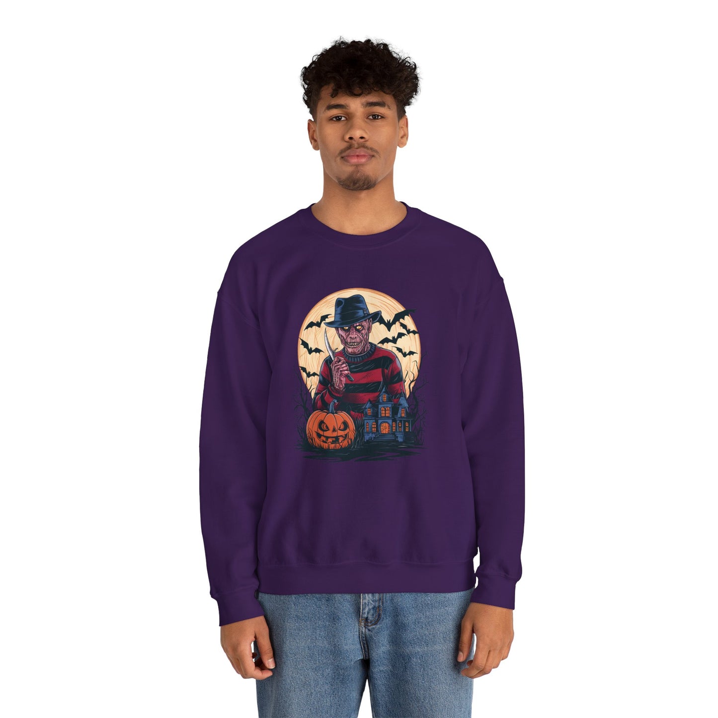 Halloween Freddy Krueger Crewneck Sweatshirt - Unisex