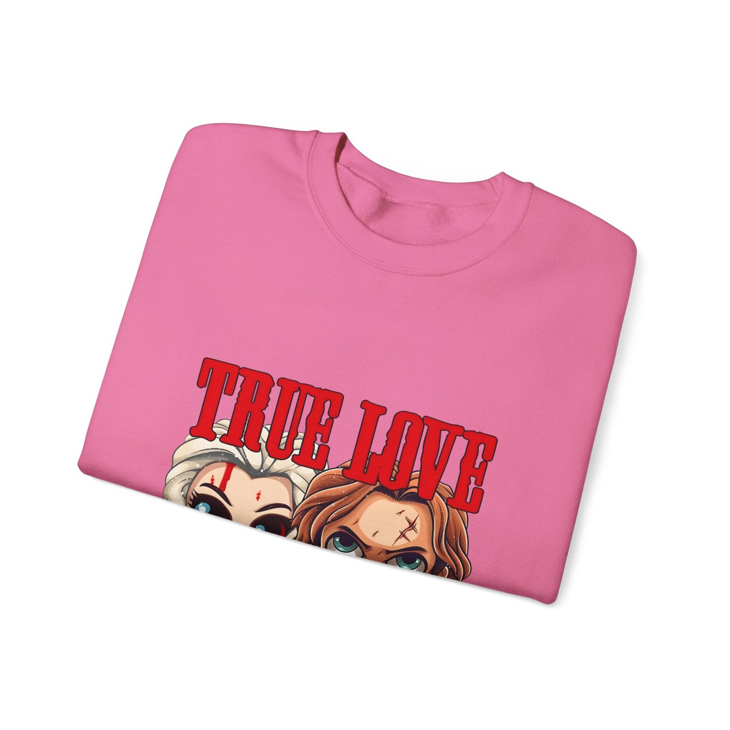 Chucky and bride Halloween Sweatshirt