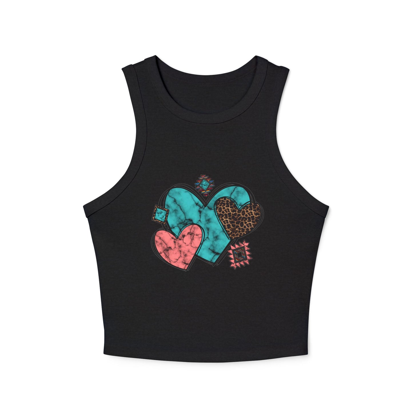 Micro Rib Racer Tank Top