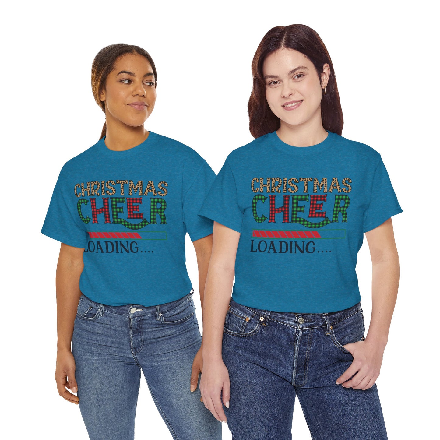 Christmas Cheer Loading Unisex Heavy Cotton Tee