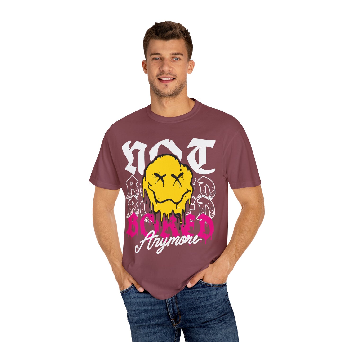 Not Bored Today Garment-Dyed T-shirt