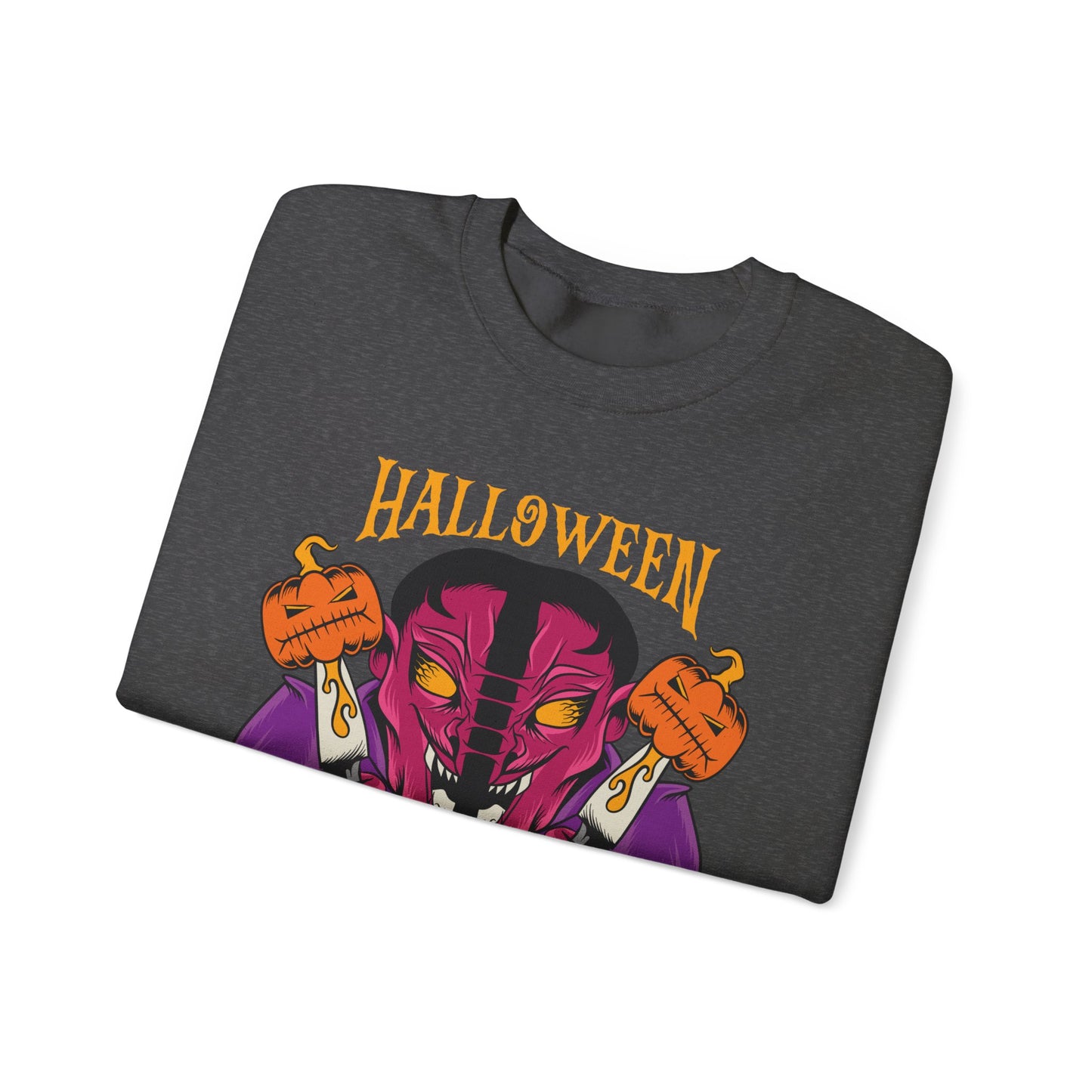Halloween Crewneck Sweatshirt - Bold Graphic Design