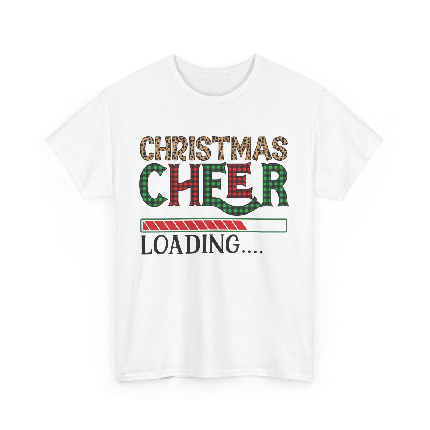 Christmas Cheer Loading Unisex Heavy Cotton Tee