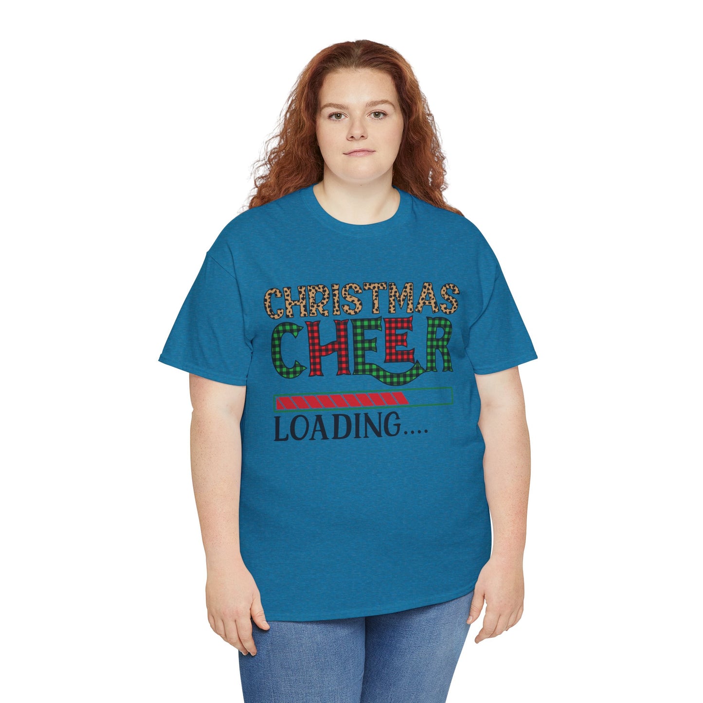 Christmas Cheer Loading Unisex Heavy Cotton Tee