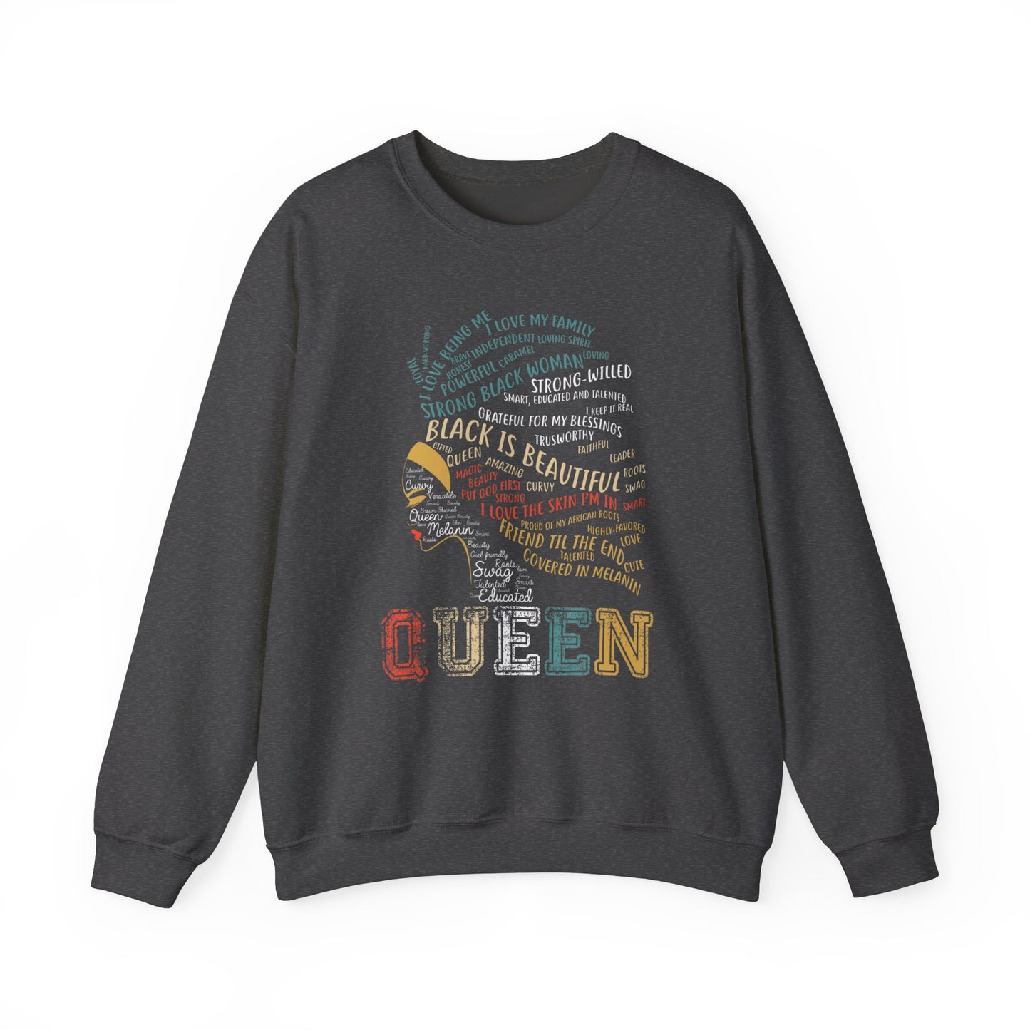 Queen Heavy Blend Crewneck Sweatshirt