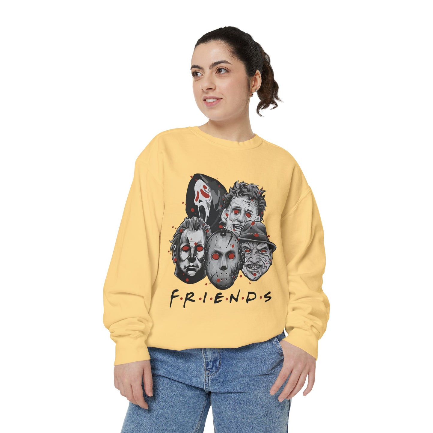 Halloween Garment-Dyed Sweatshirt