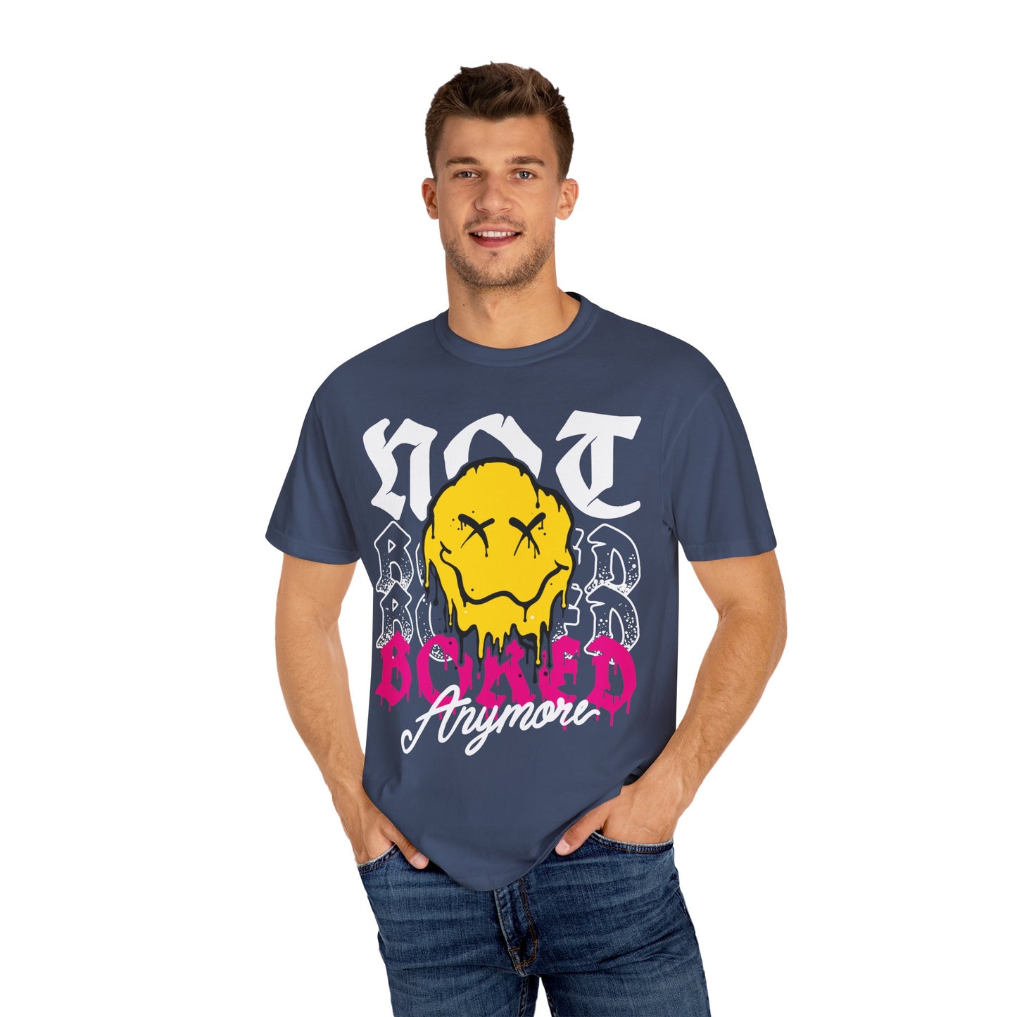 Not Bored Today Garment-Dyed T-shirt