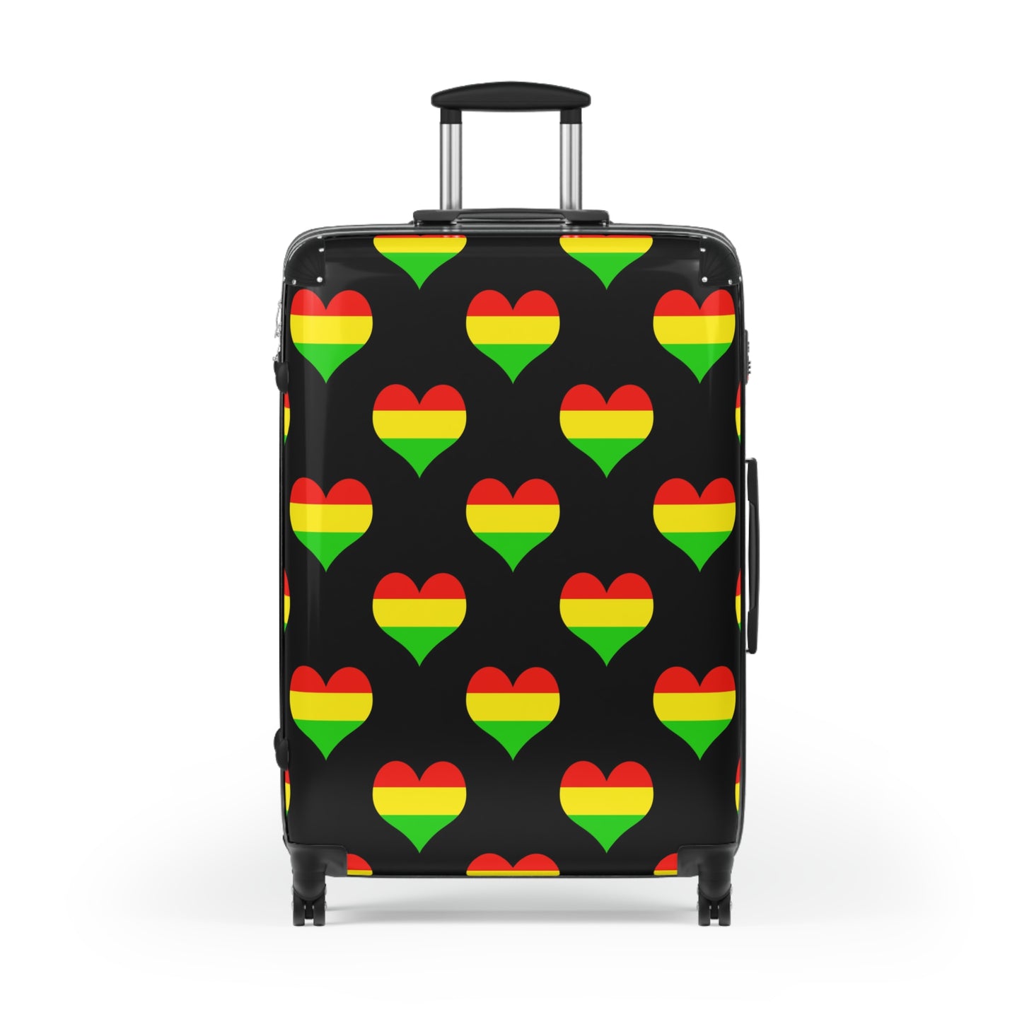 Rasta Hearts Suitcase