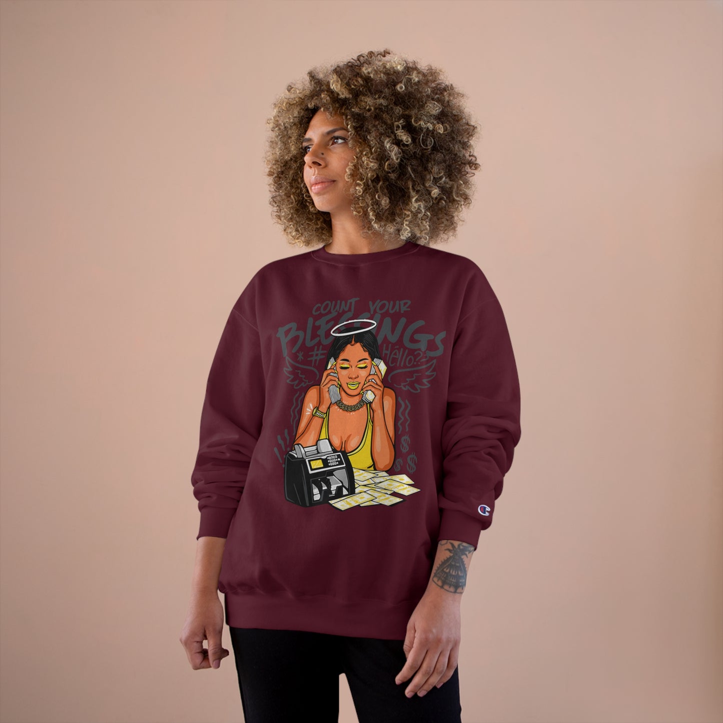 Count Your Blessings Champion Sweatshirt