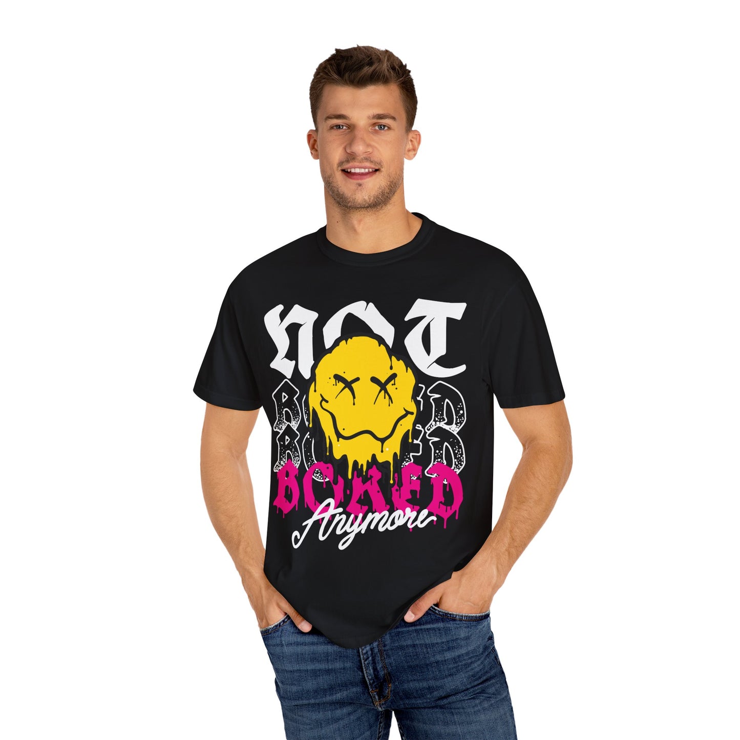 Not Bored Today Garment-Dyed T-shirt
