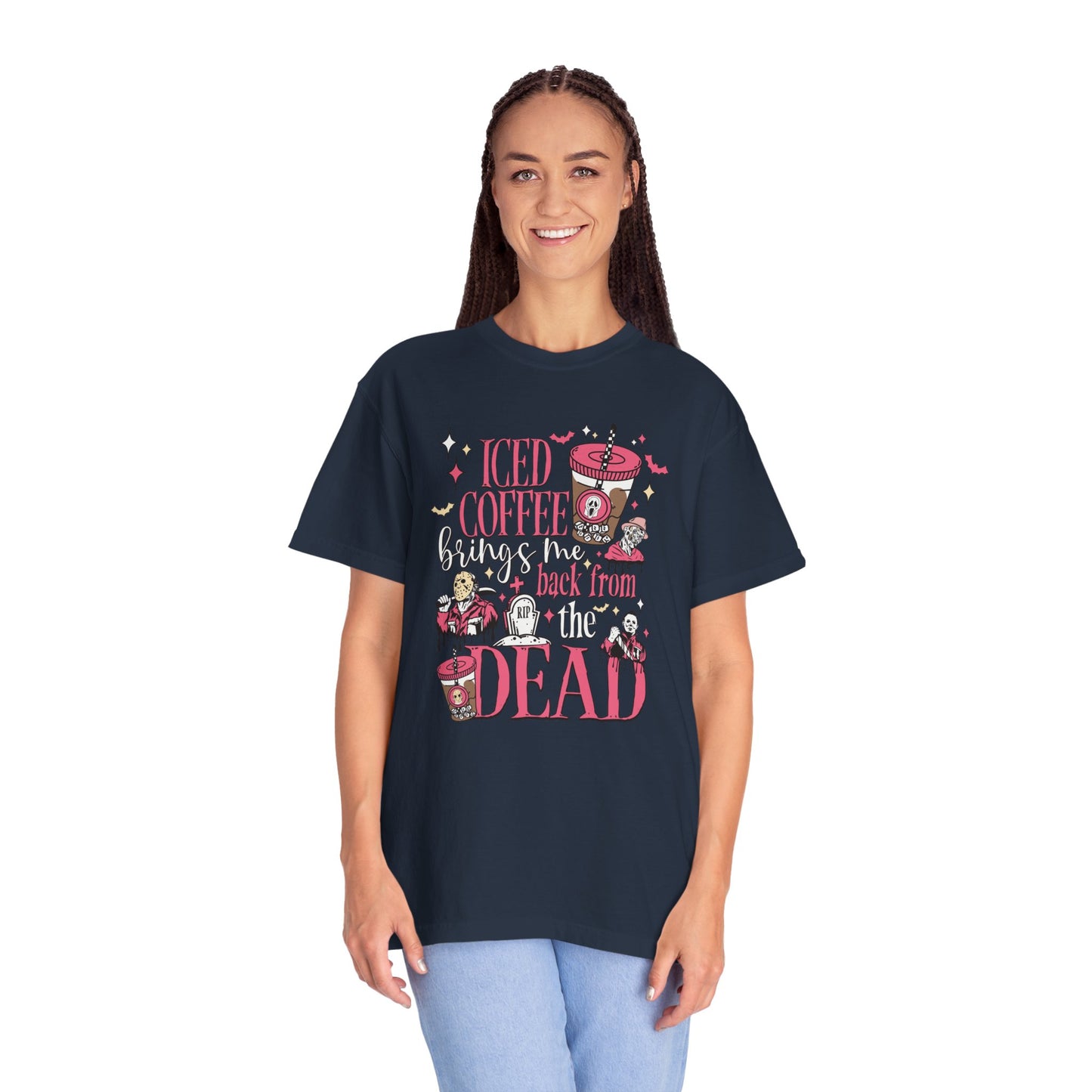 Ice Coffee Garment-Dyed T-shirt