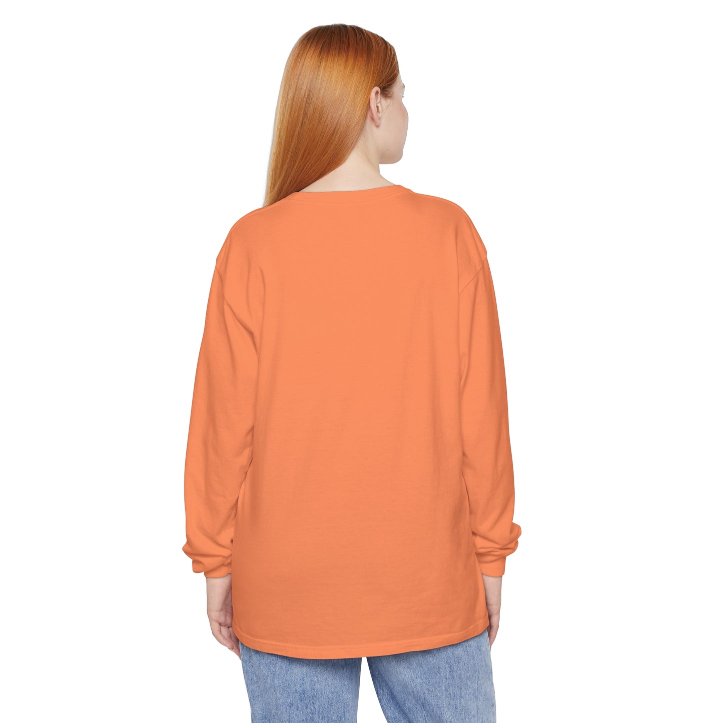 Funny Holiday Long Sleeve T-Shirt - 'Dead Inside But Jolly AF'