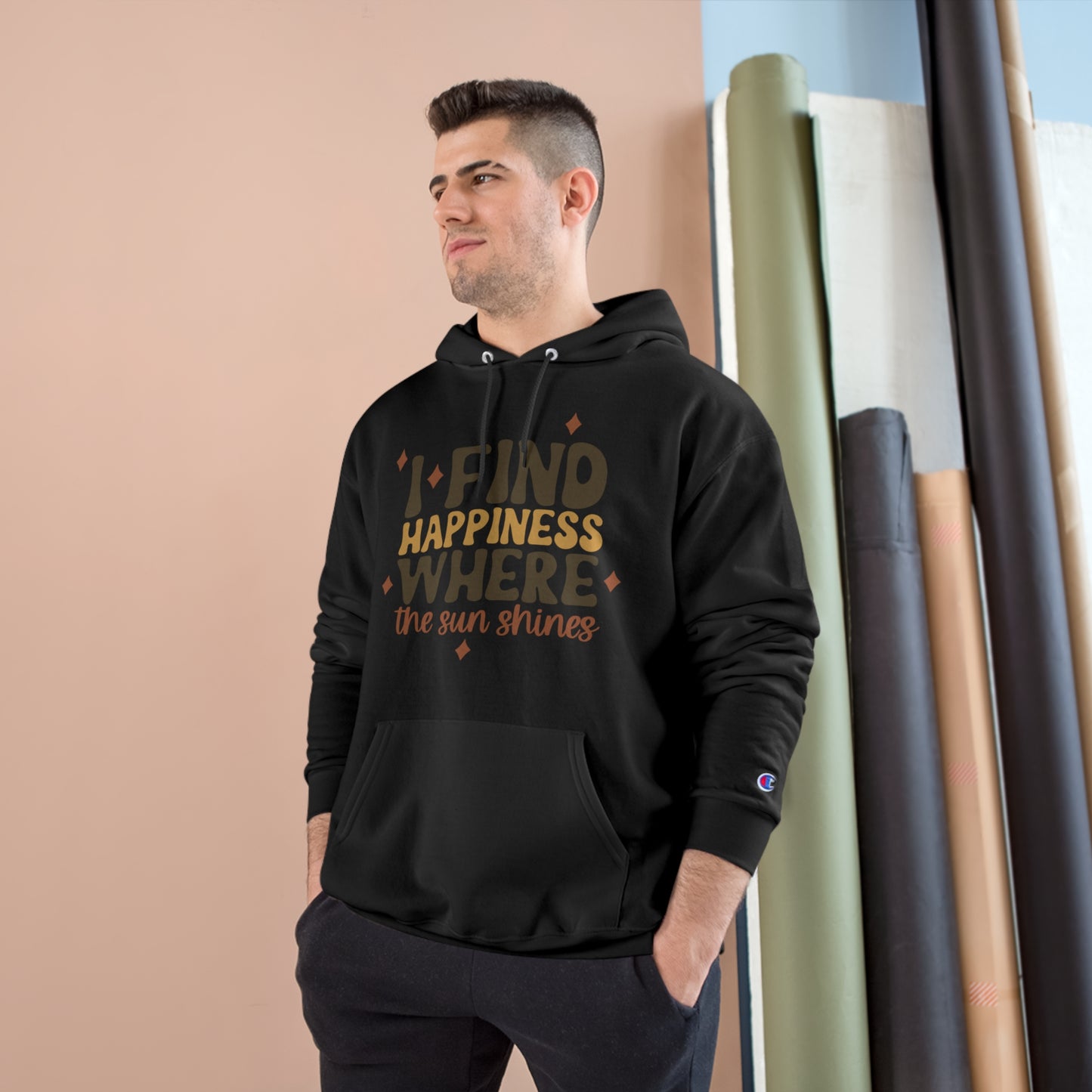 Happiness and Sunshine Champion Hoodie