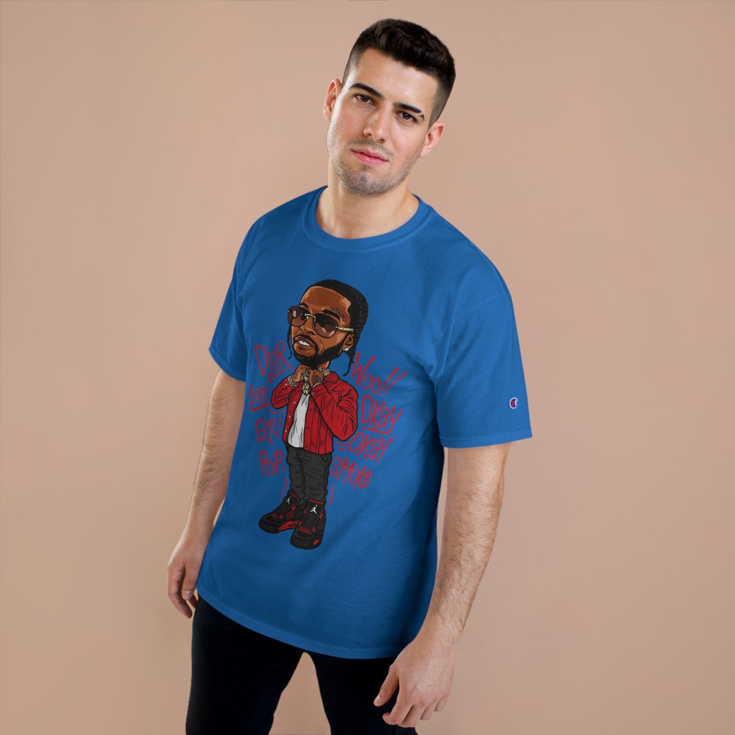 PopSmoke Champion T-Shirt