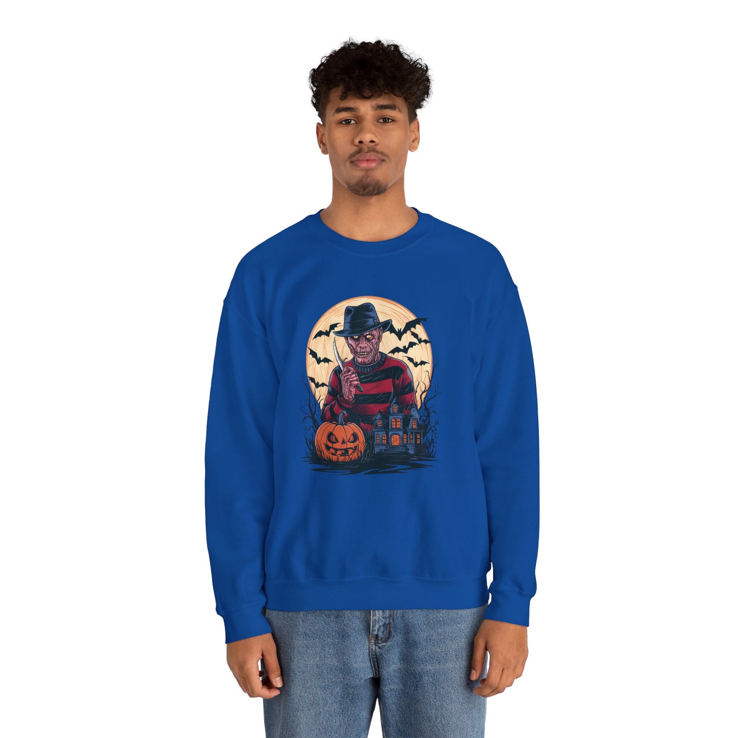 Halloween Freddy Krueger Crewneck Sweatshirt - Unisex