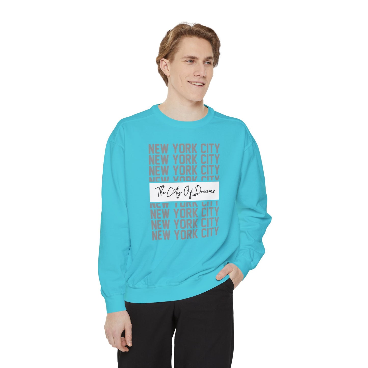 New York City Garment-Dyed Sweatshirt
