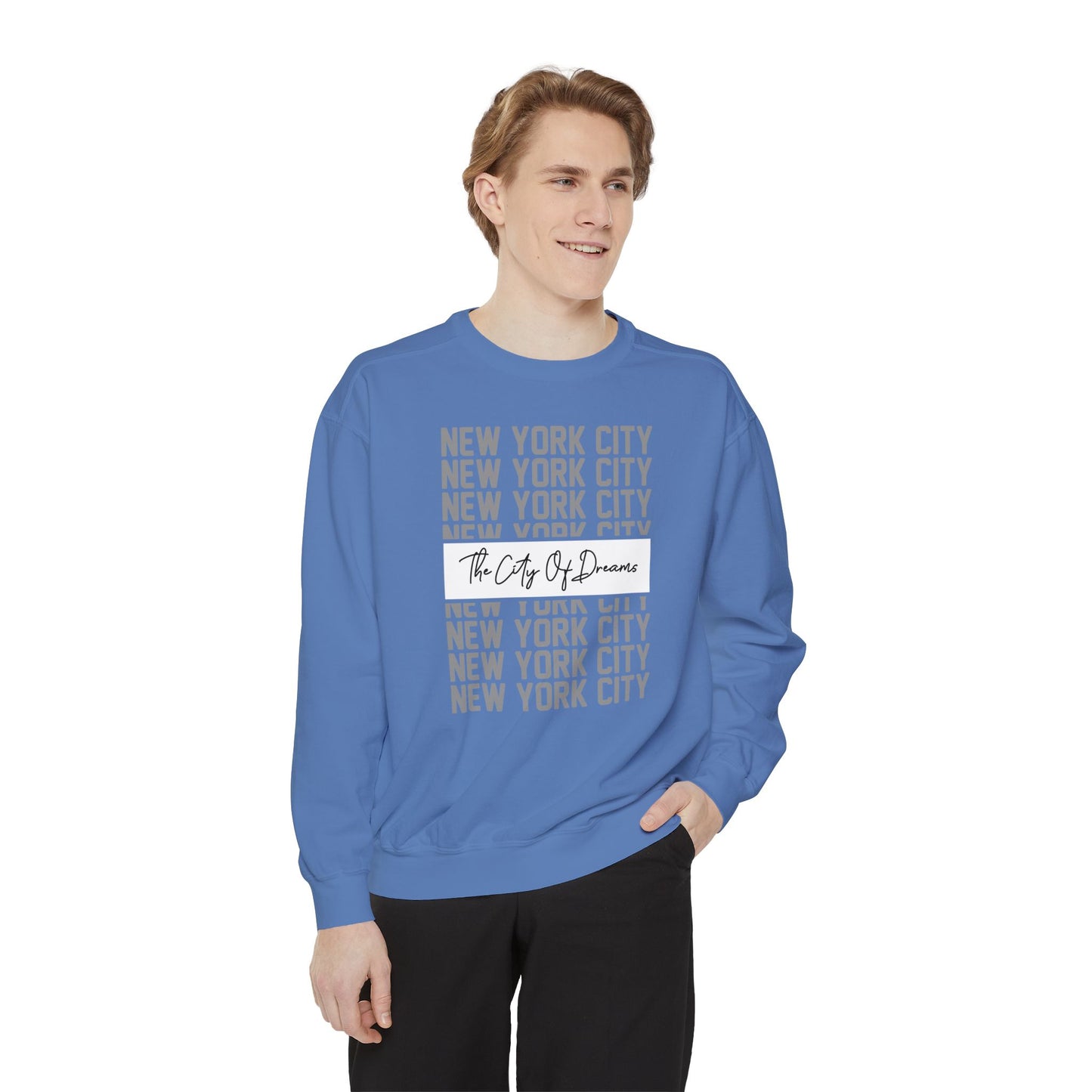 New York City Garment-Dyed Sweatshirt