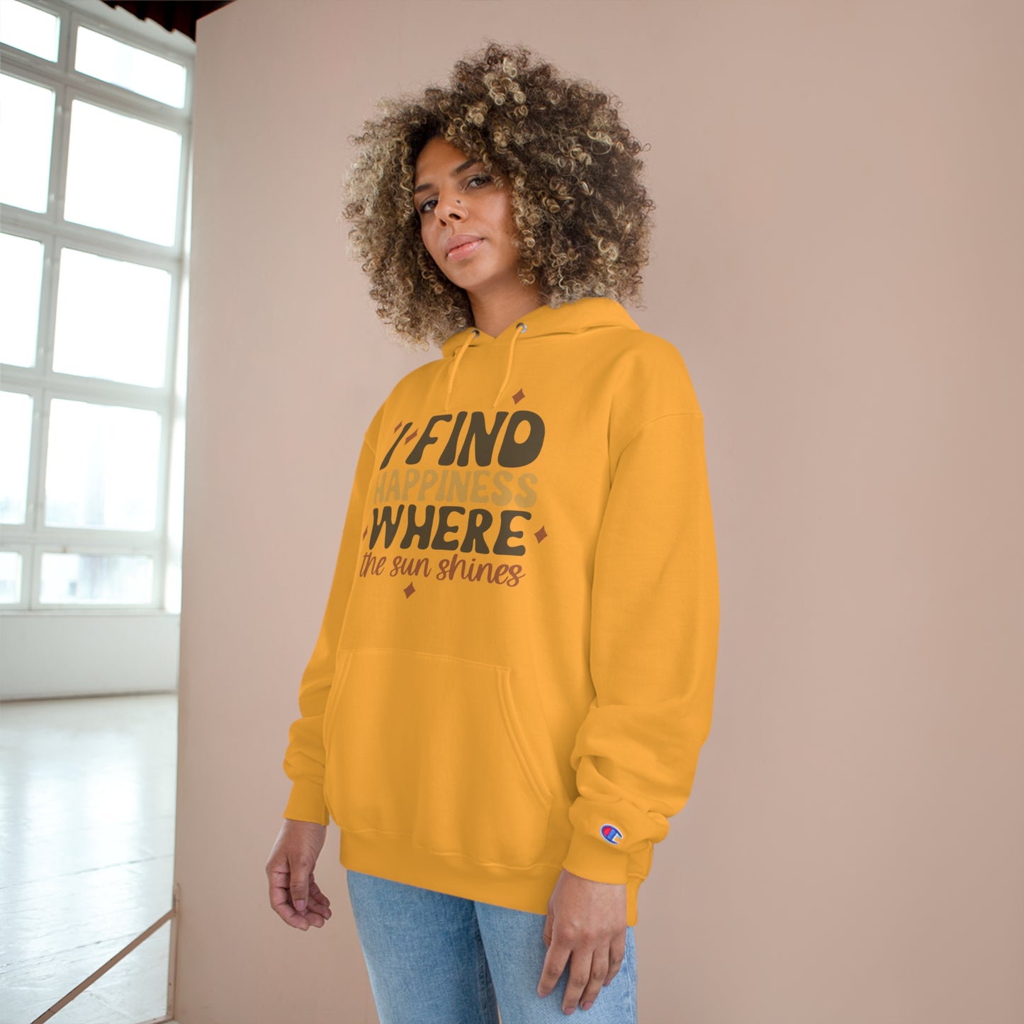 Happiness and Sunshine Champion Hoodie