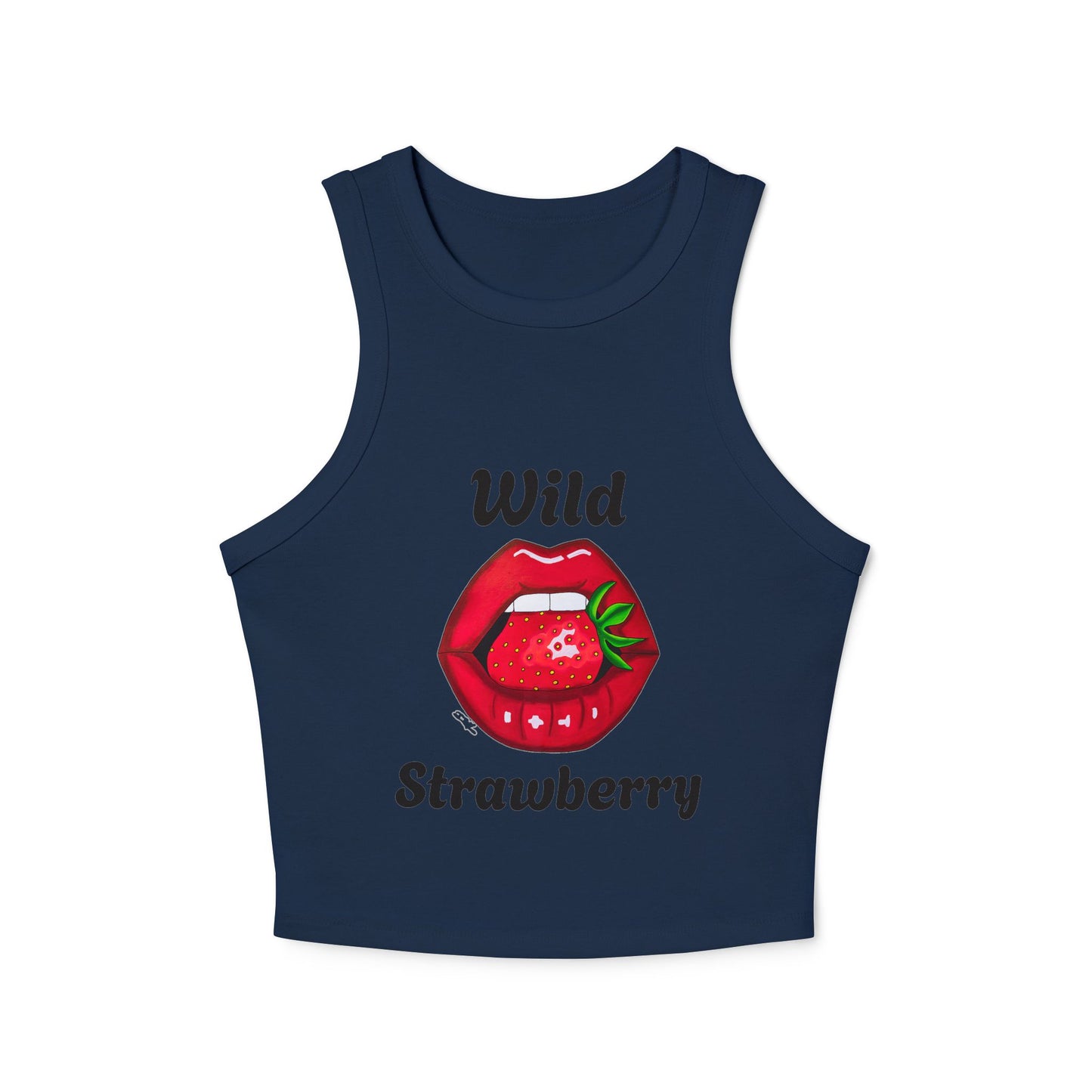 Wild Strawberry Graphic Tank Top