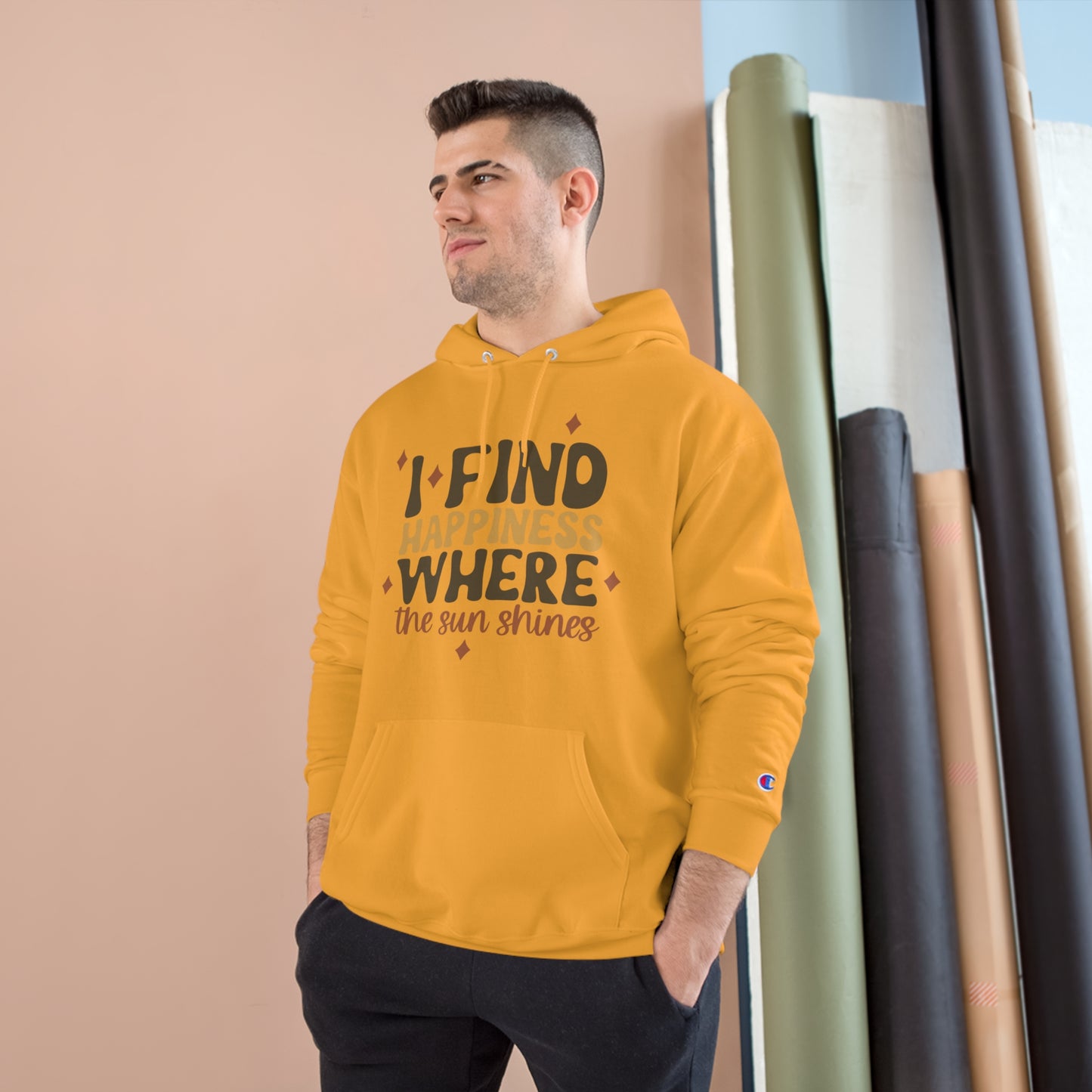 Happiness and Sunshine Champion Hoodie
