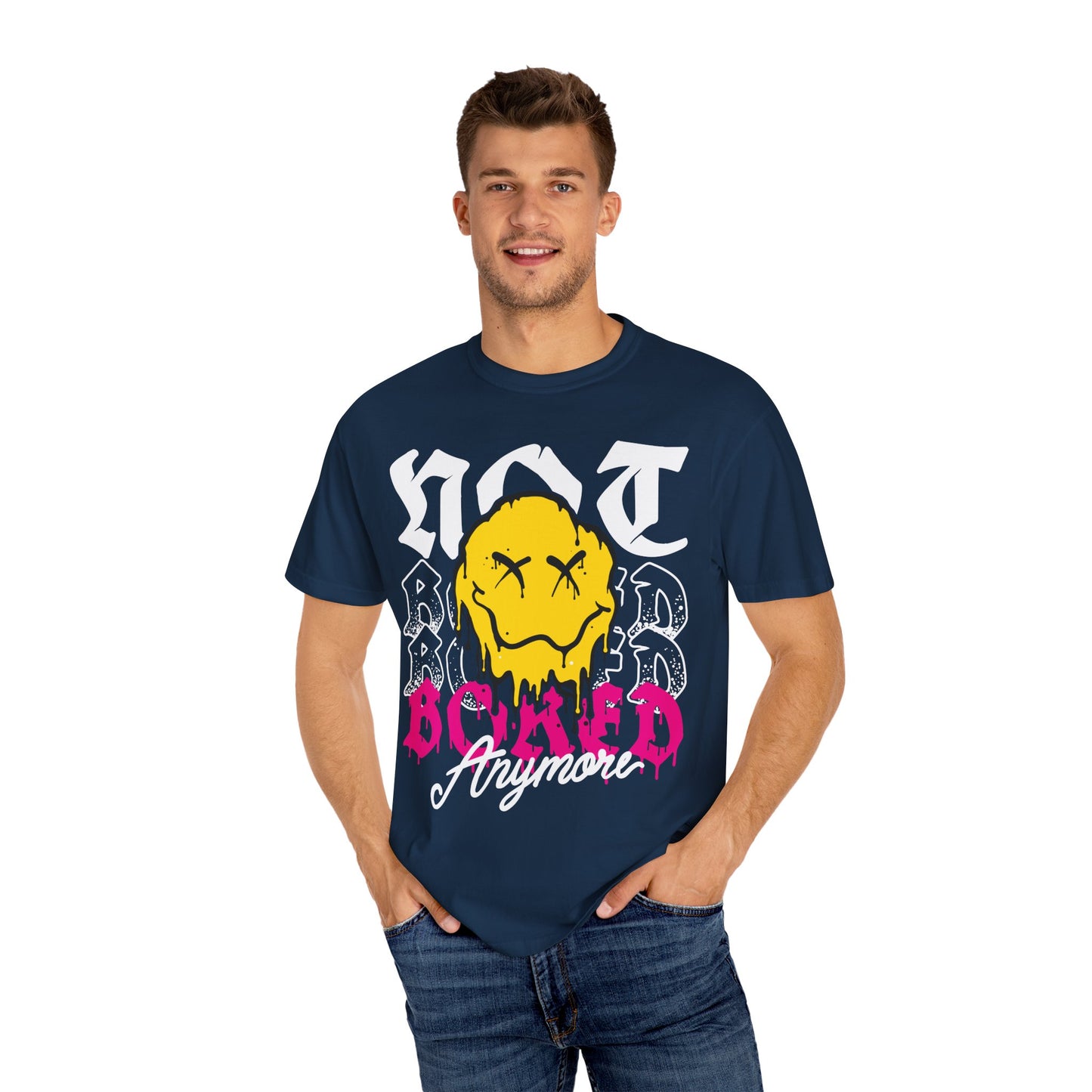 Not Bored Today Garment-Dyed T-shirt