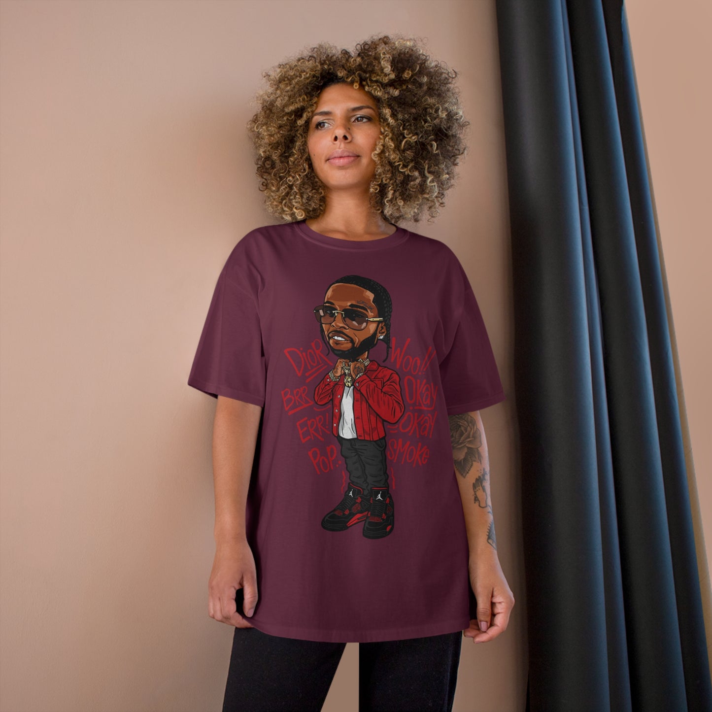 PopSmoke Champion T-Shirt