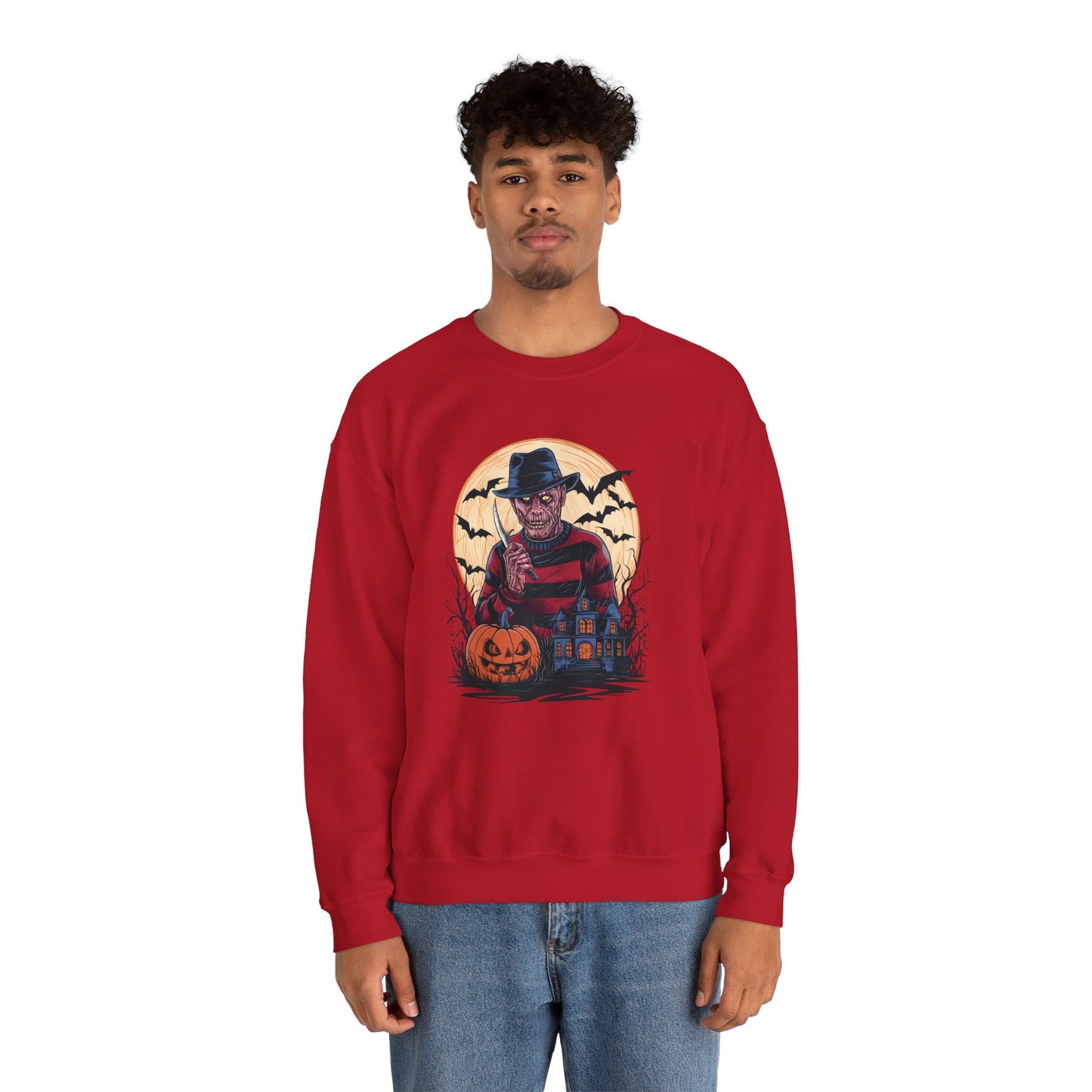 Halloween Freddy Krueger Crewneck Sweatshirt - Unisex