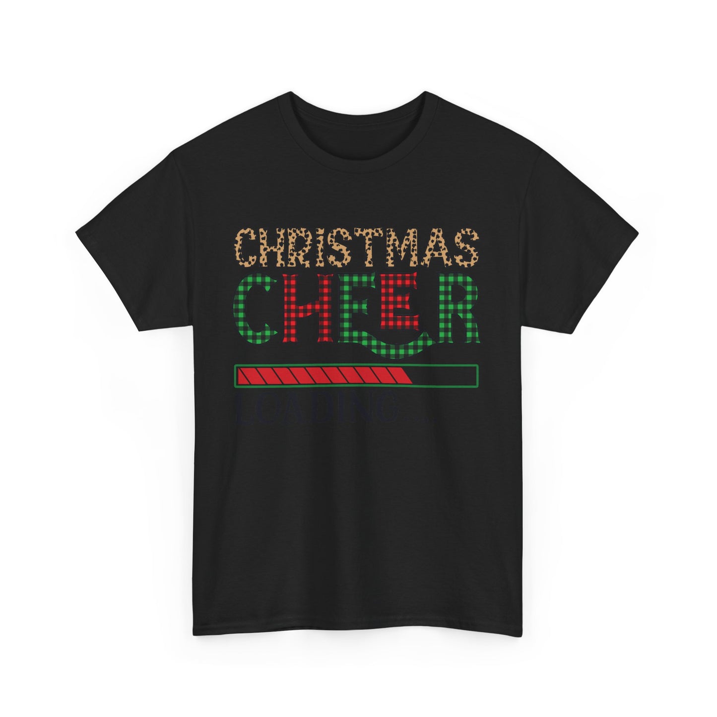 Christmas Cheer Loading Unisex Heavy Cotton Tee