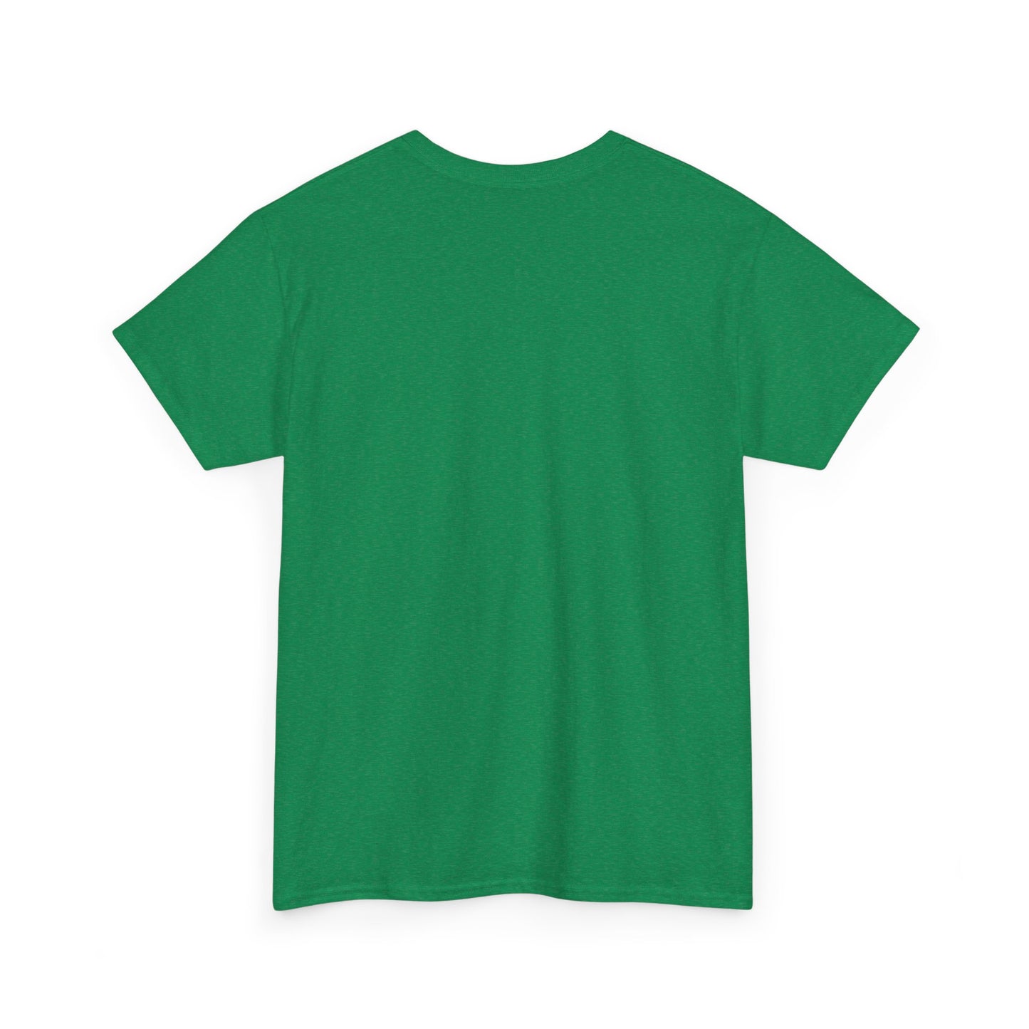 Unisex Heavy Cotton Tee - Just Waiting for Christmas Design