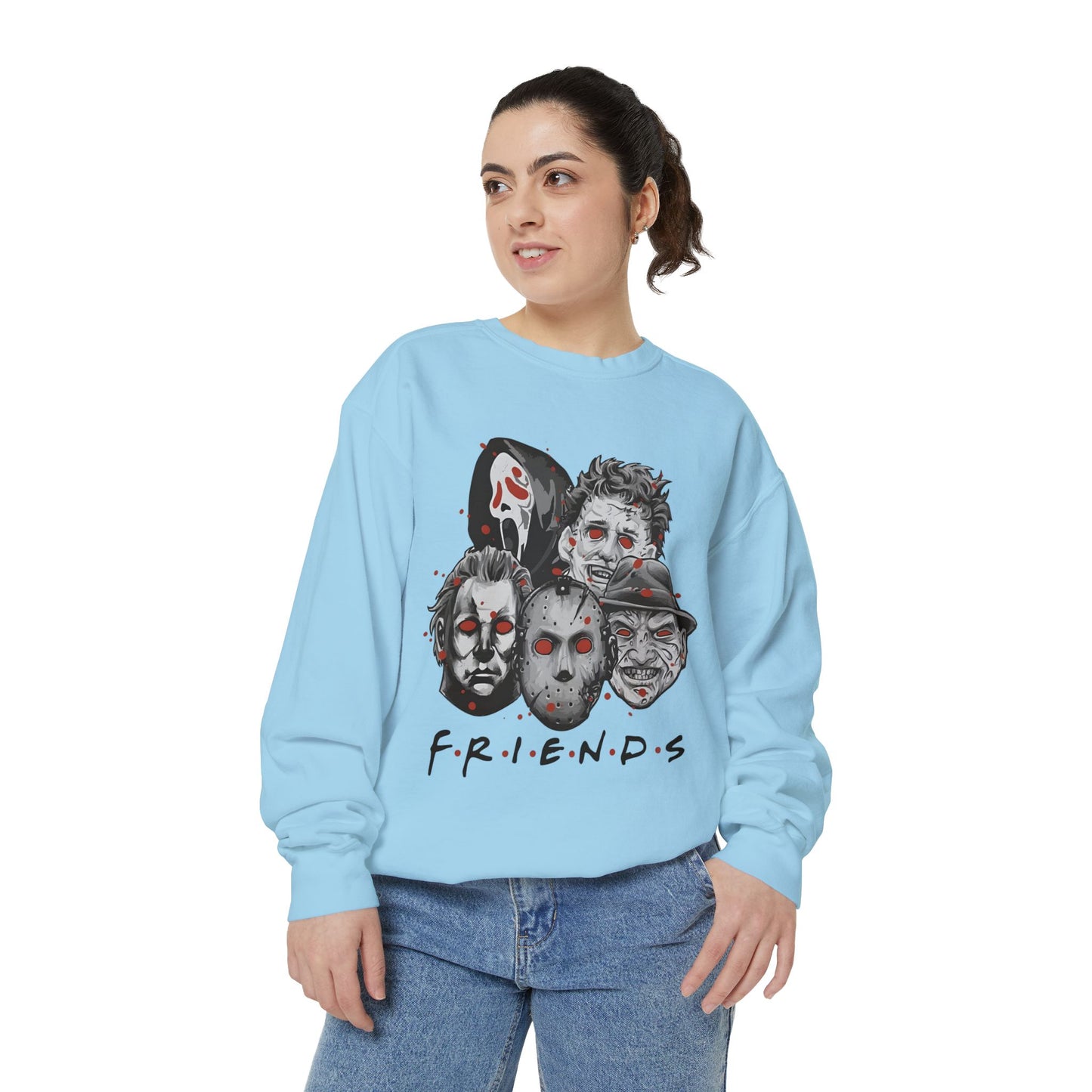 Halloween Garment-Dyed Sweatshirt