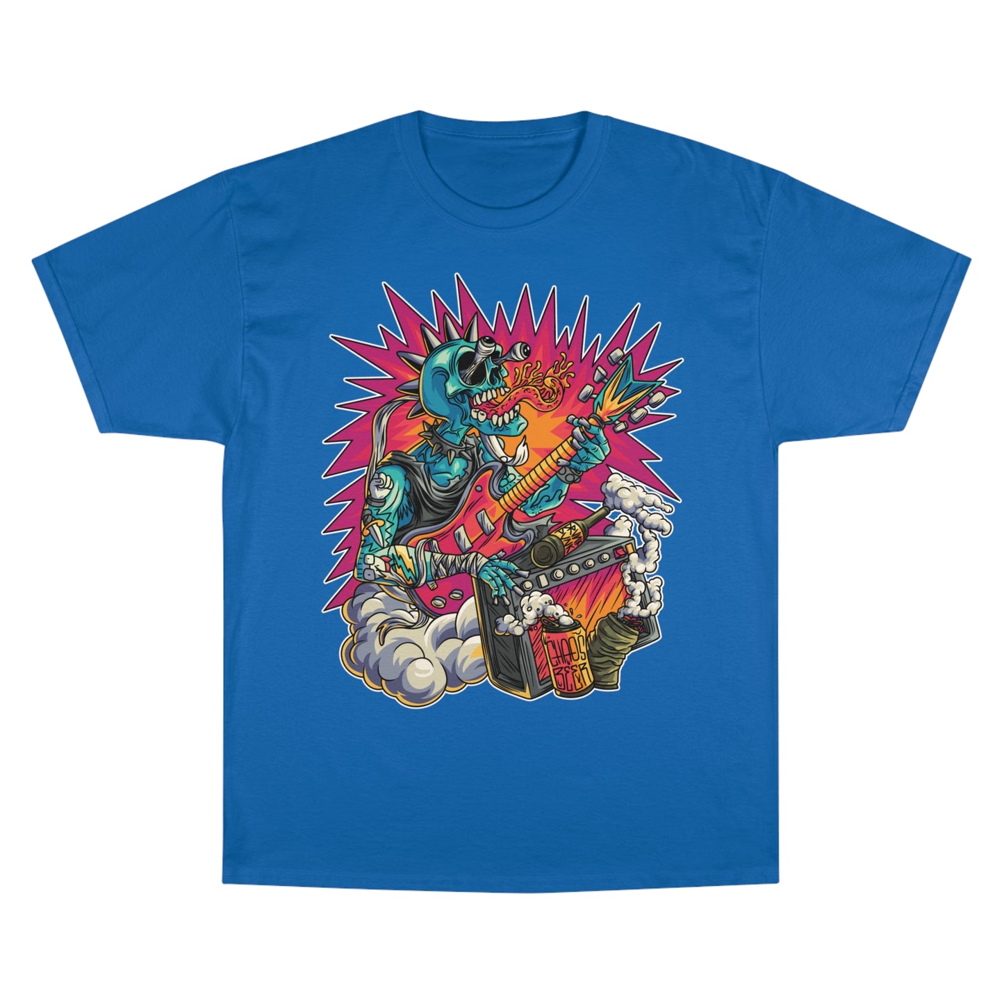 Skeleton Guitar Champion T-Shirt