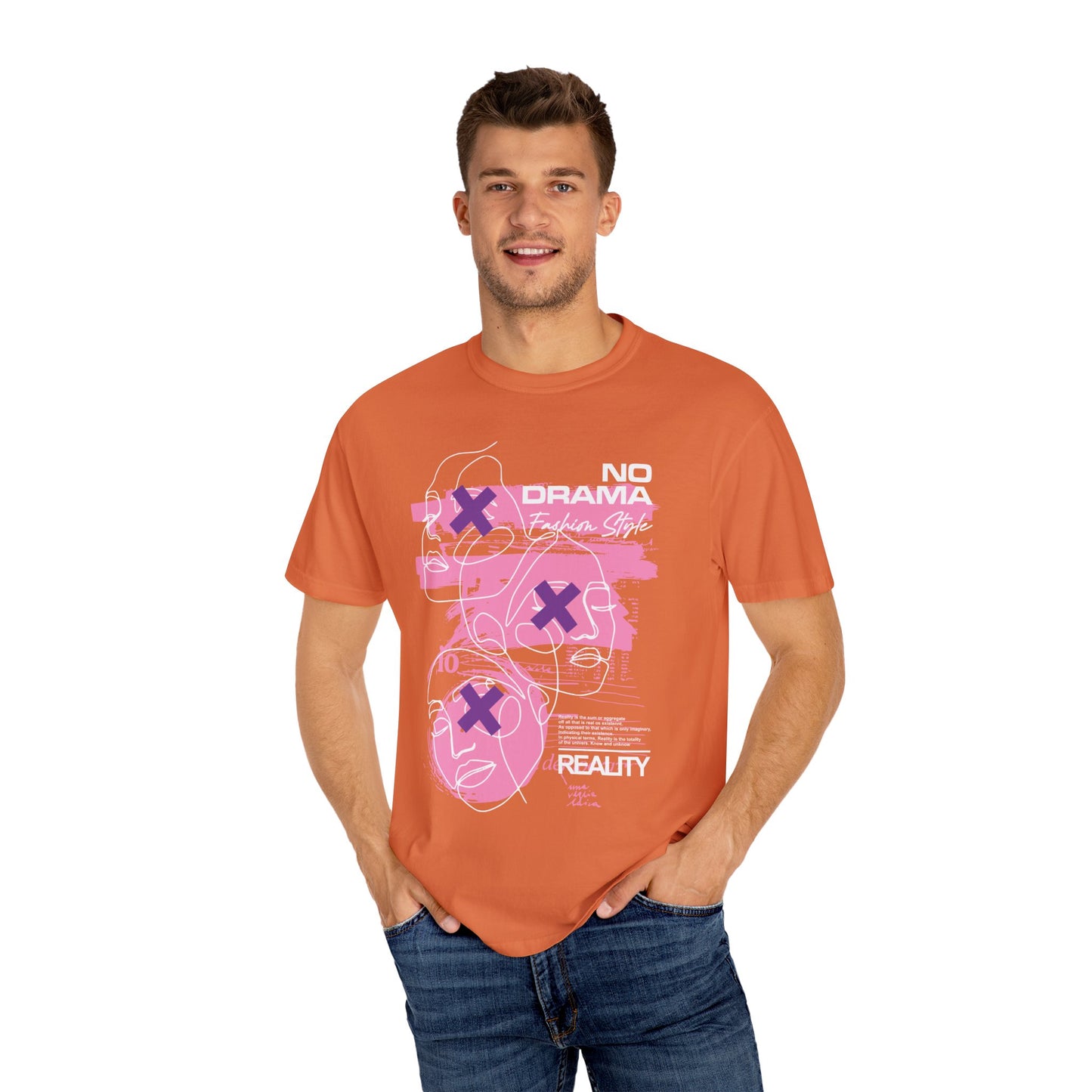 No Drama Garment-Dyed T-shirt